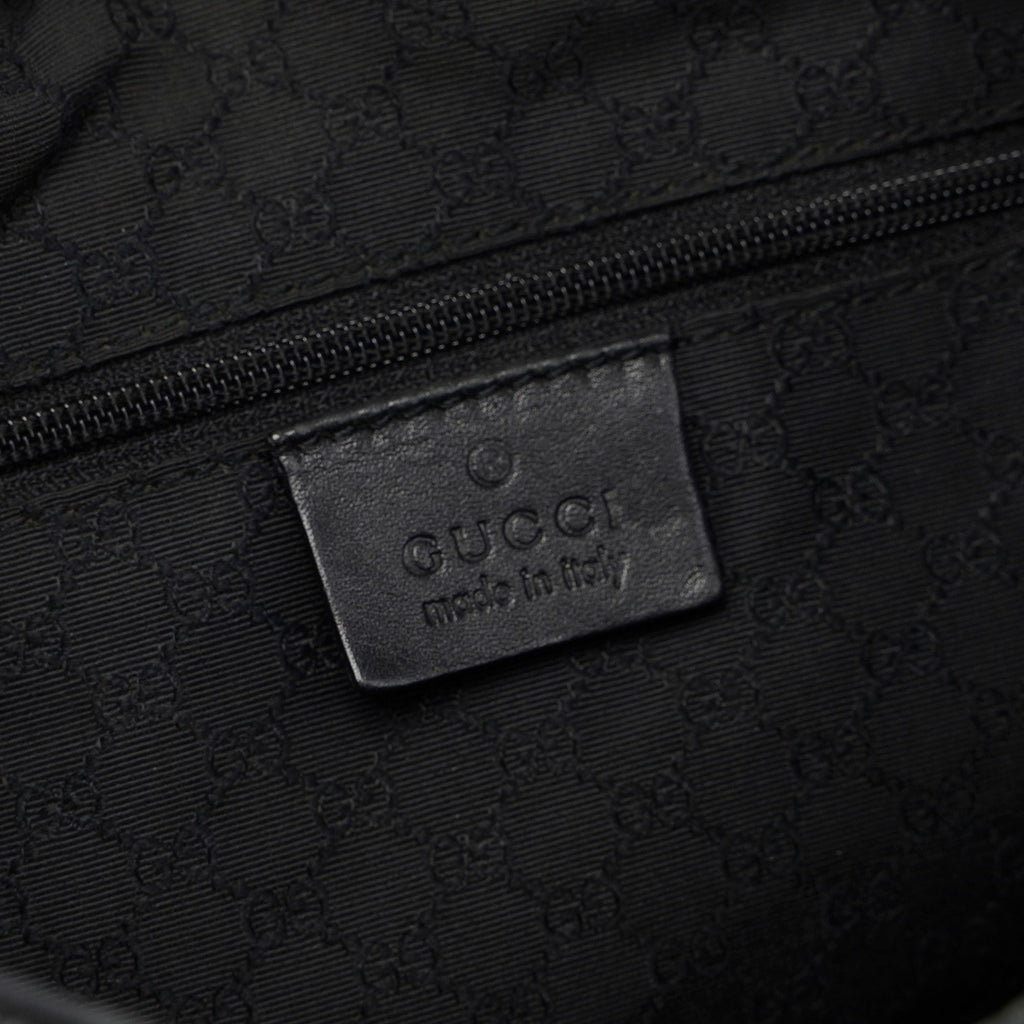 Anthracite Denim V Hobo Bag