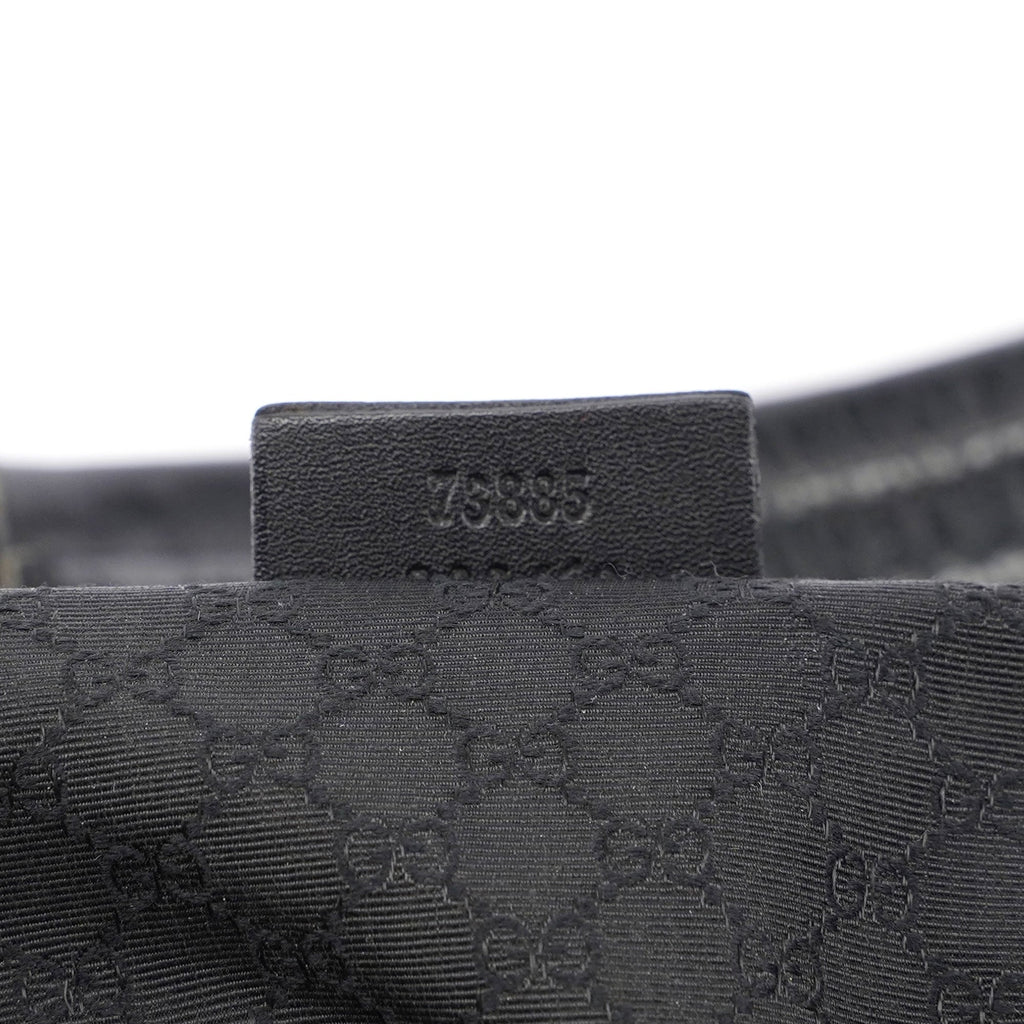 Anthracite Denim V Hobo Bag
