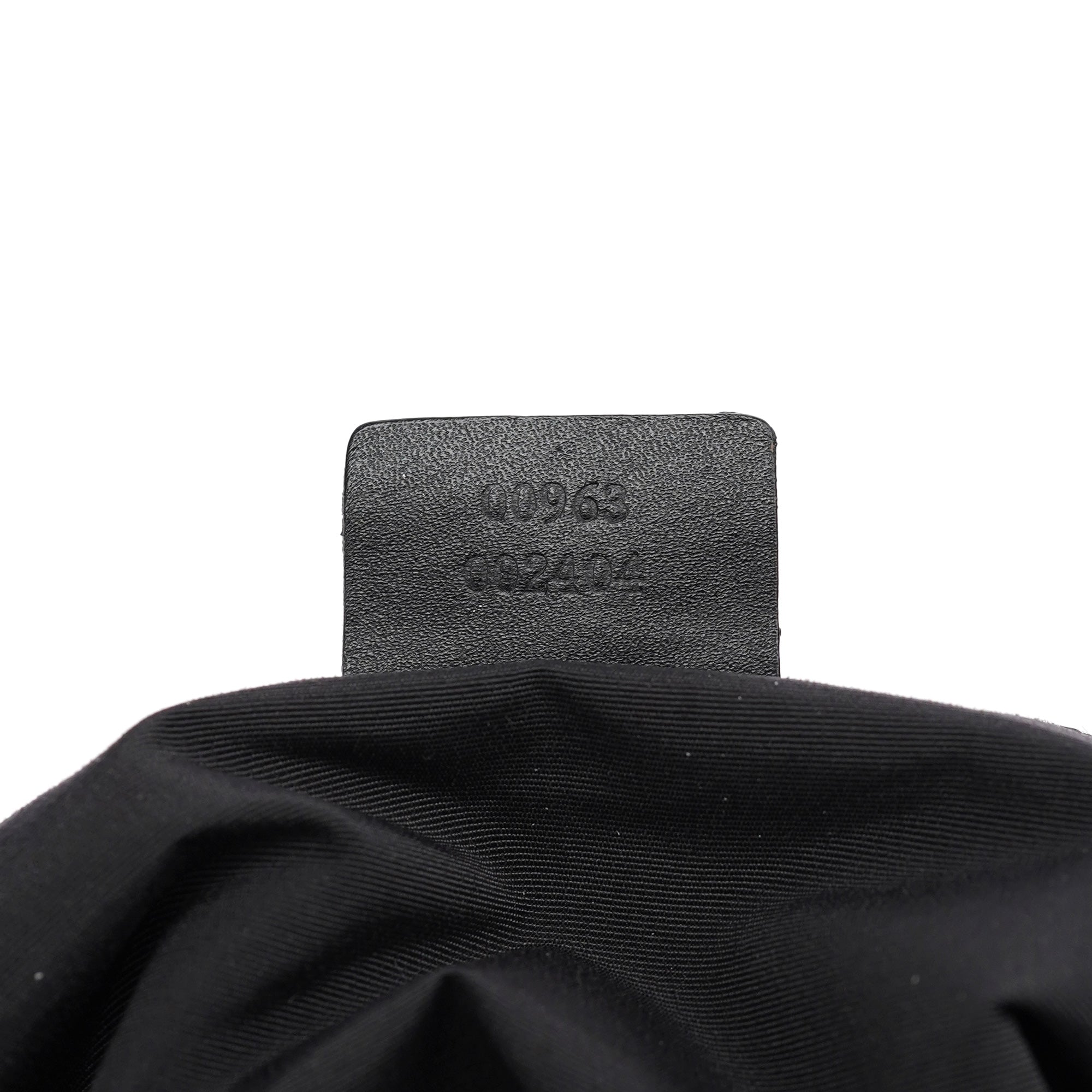 Anthracite GG Denim Jackie Shoulder Bag