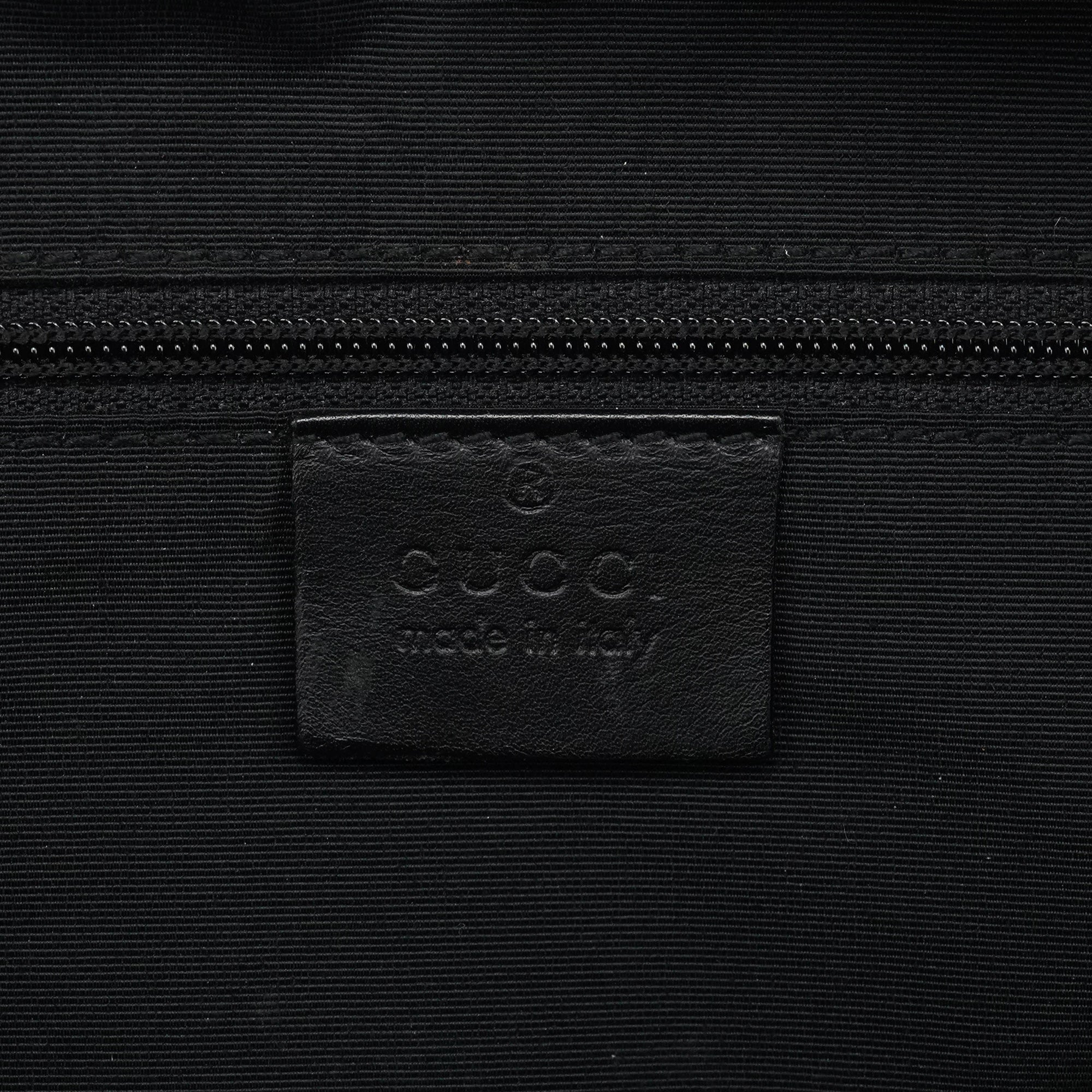 Anthracite GG Denim Tote Bag