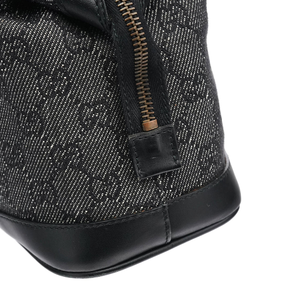 Anthracite GG Denim Tote Bag