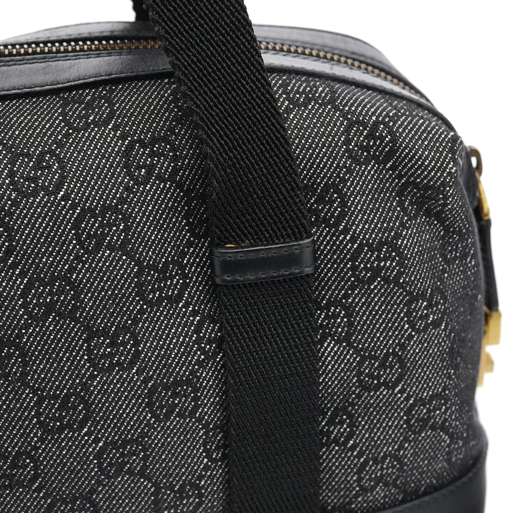 Anthracite GG Denim Tote Bag