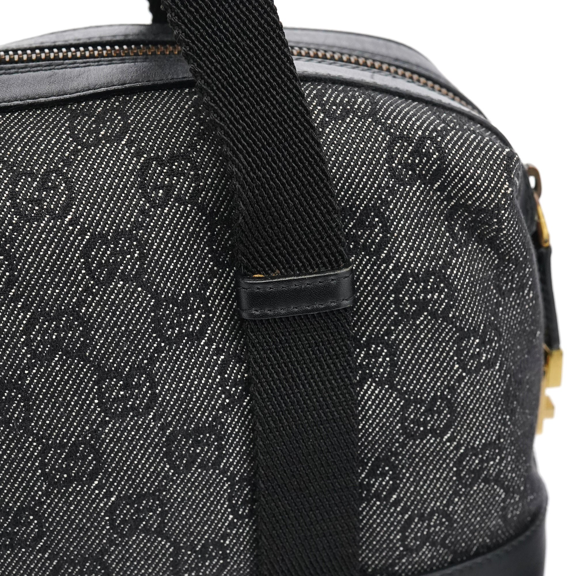Anthracite GG Denim Tote Bag