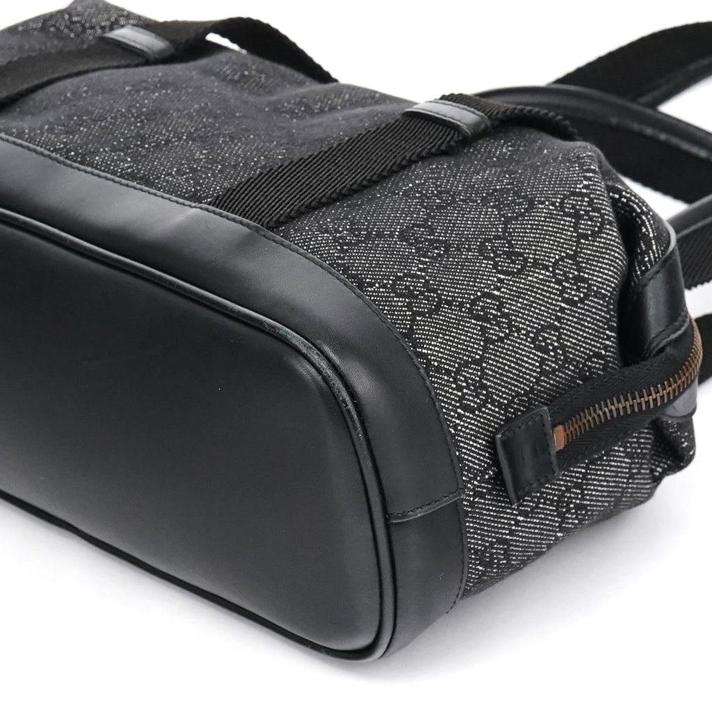 Anthracite GG Denim Tote Bag