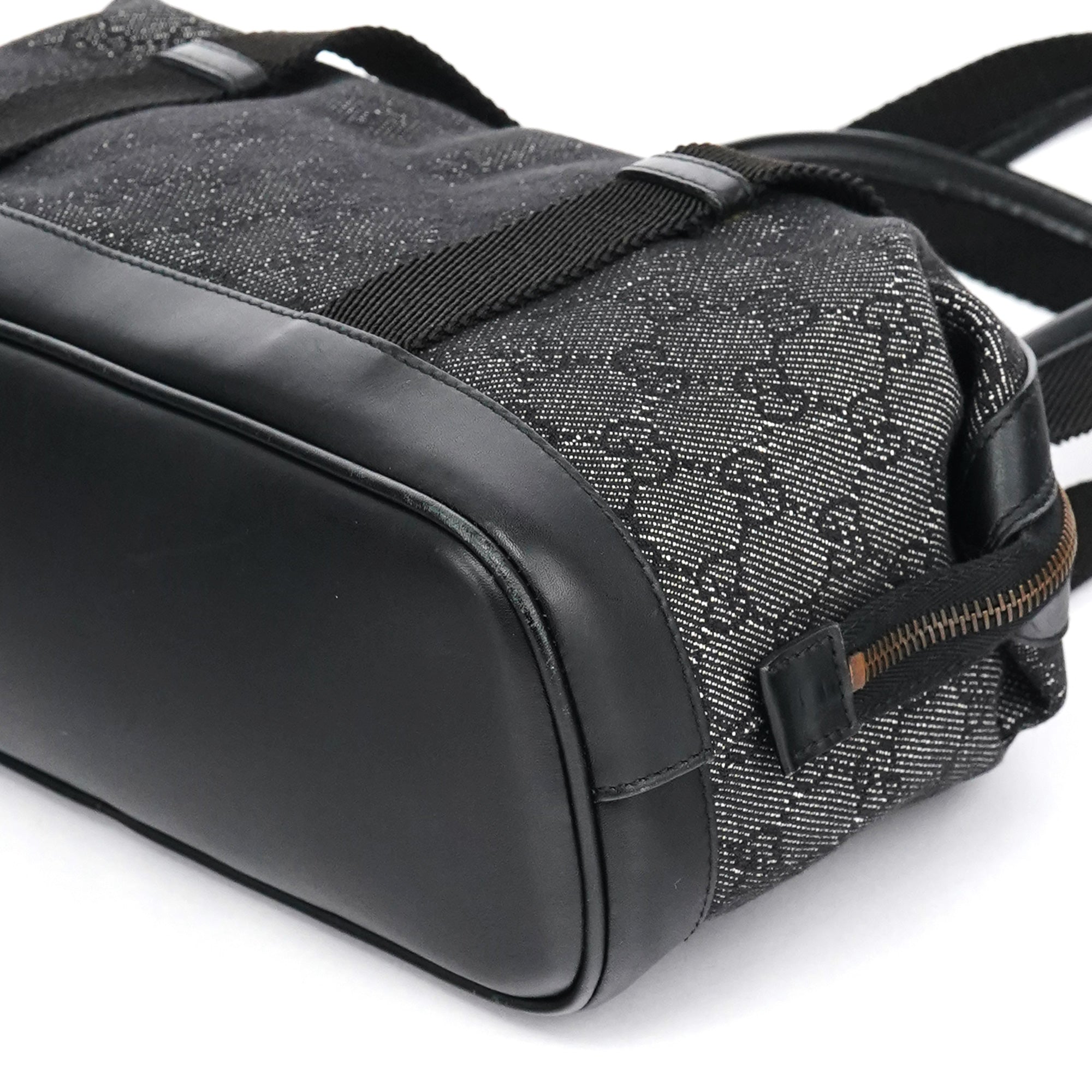 Anthracite GG Denim Tote Bag