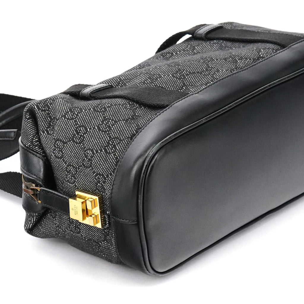 Anthracite GG Denim Tote Bag