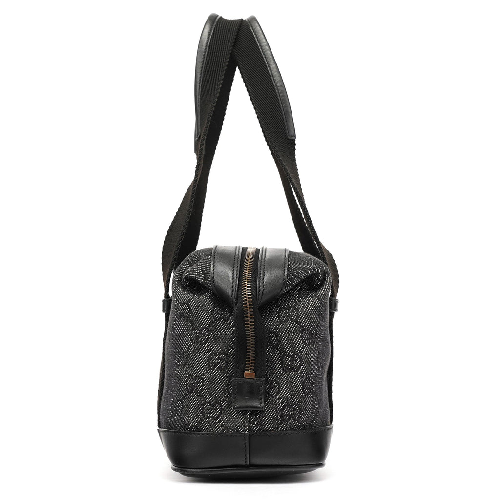 Anthracite GG Denim Tote Bag