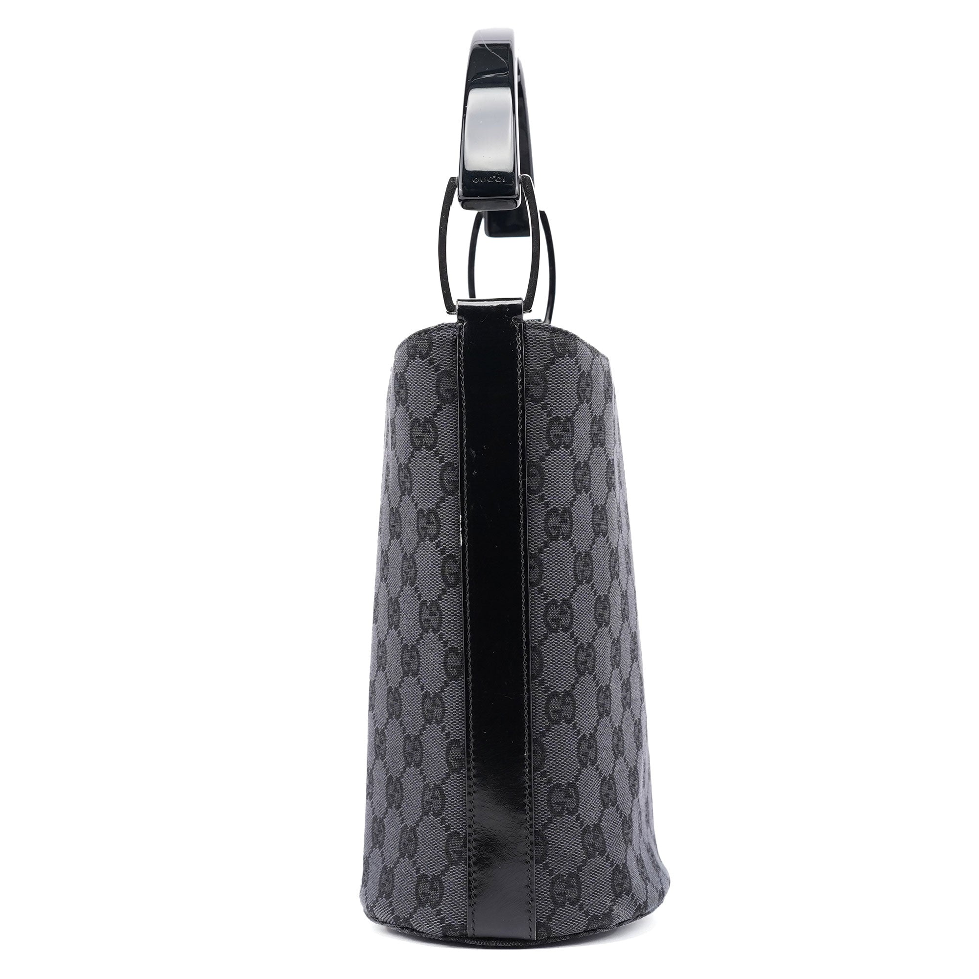 Anthracite GG Plastic Bucket Bag