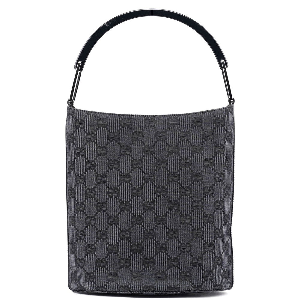 Anthracite GG Plastic Bucket Bag