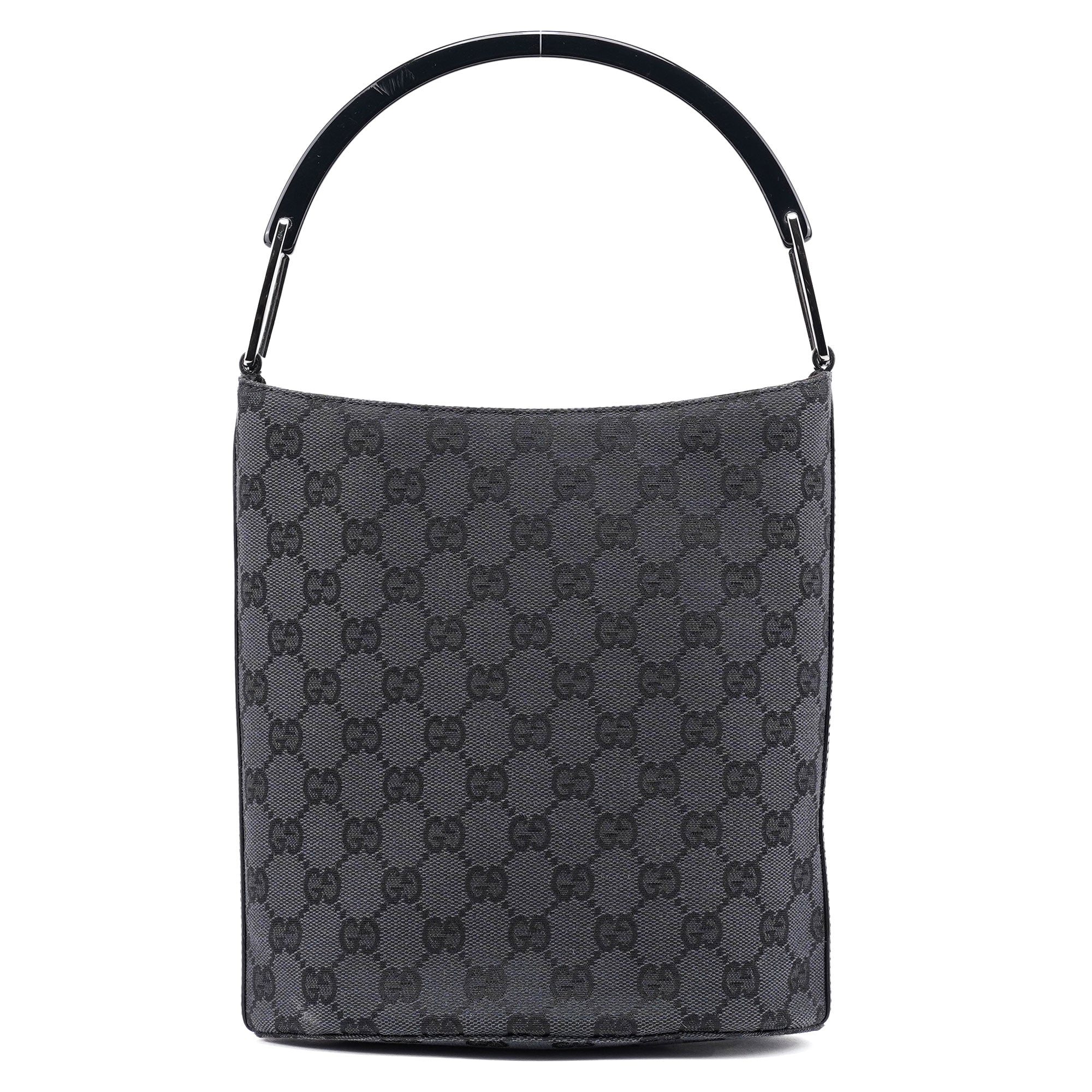 Anthracite GG Plastic Bucket Bag