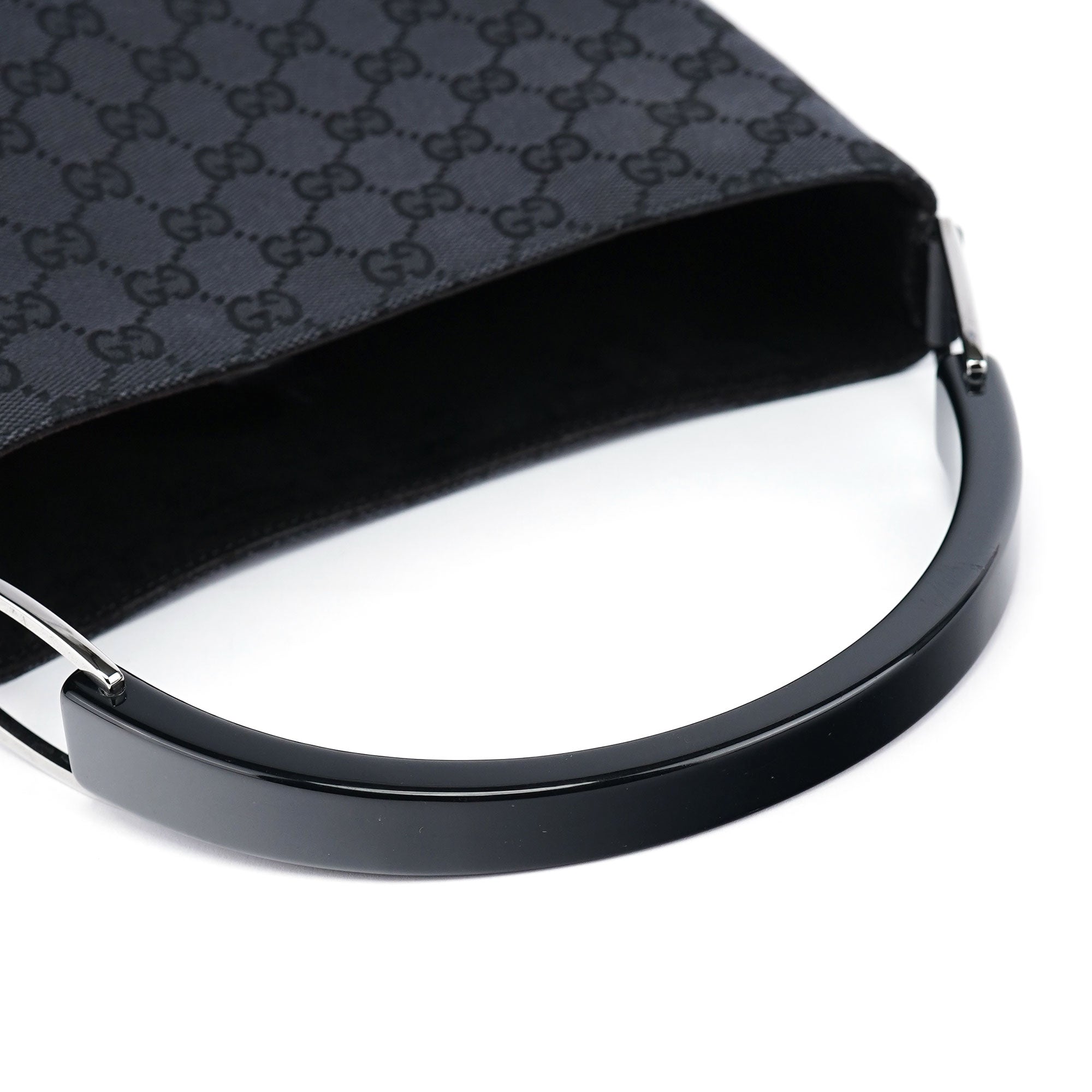 Anthracite GG Plastic Bucket Bag