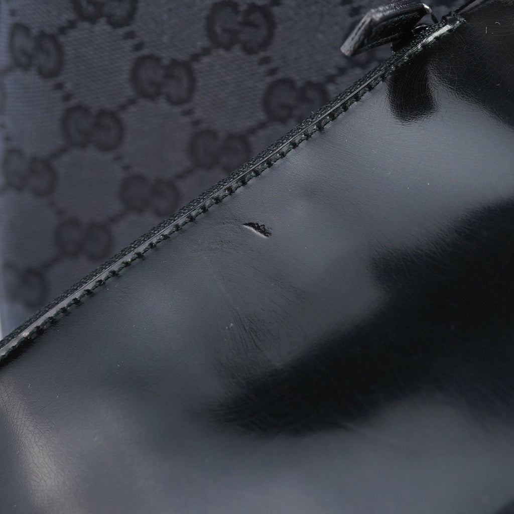 Anthracite GG Plastic Bucket Bag