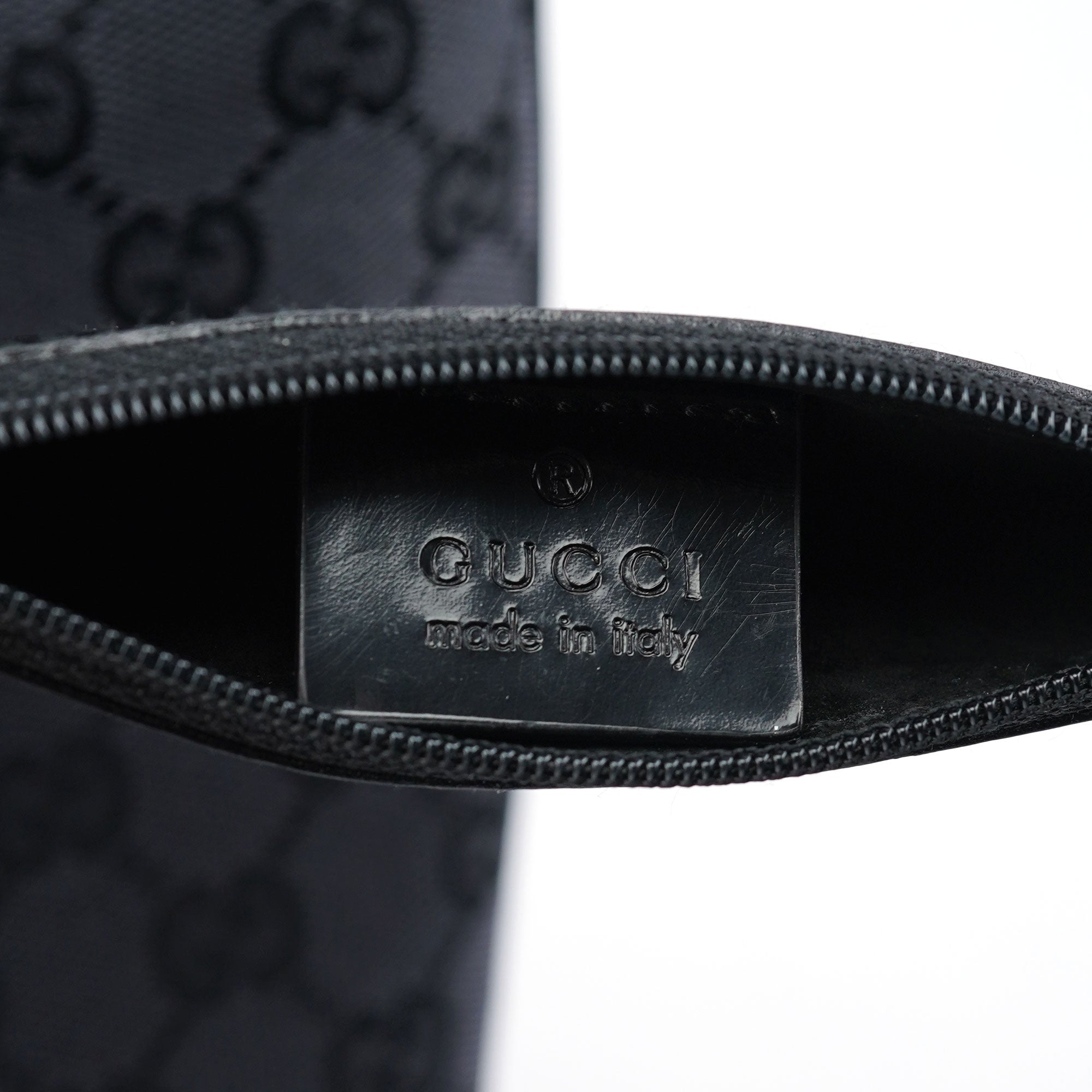 Anthracite GG Plastic Bucket Bag