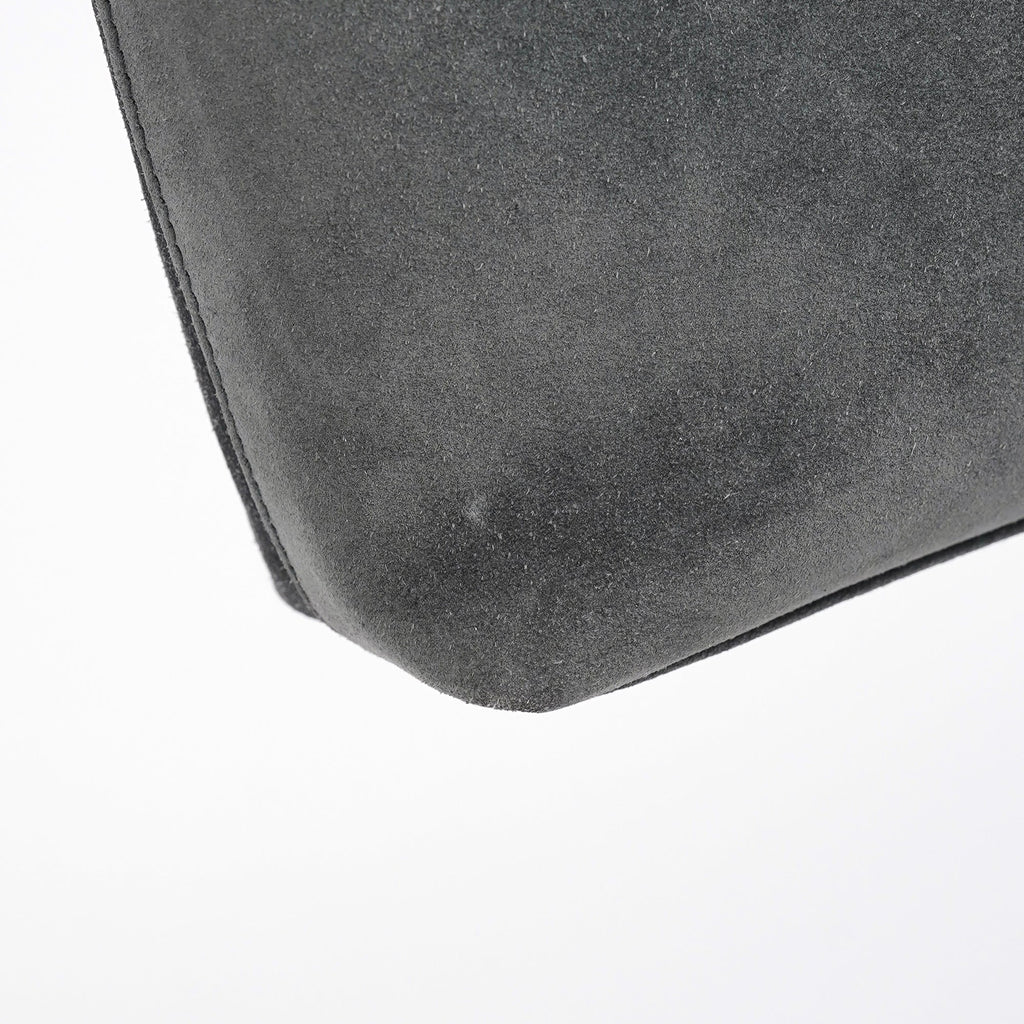 Anthracite Suede 2-Way Tote Bag