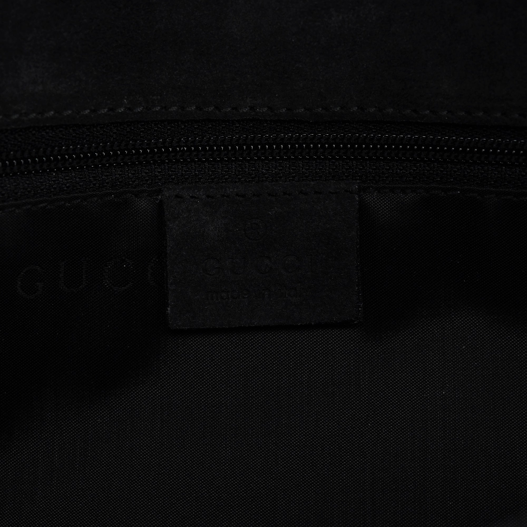 Anthracite Suede Bamboo Shoulder Bag