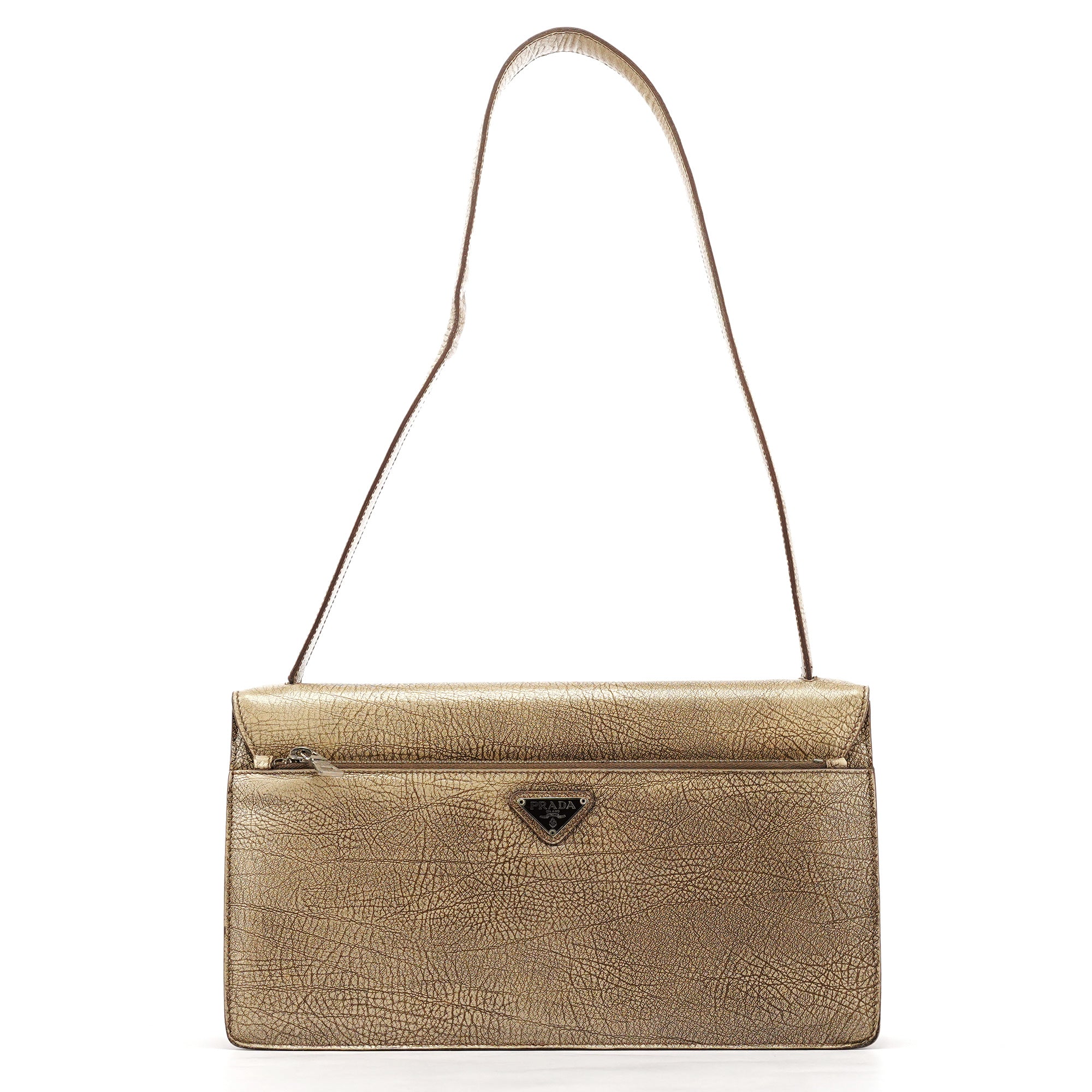 B6351 Beige Llama Leather Belt Shoulder Bag