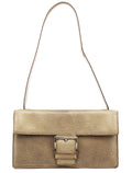 B6351 Beige Llama Leather Belt Shoulder Bag