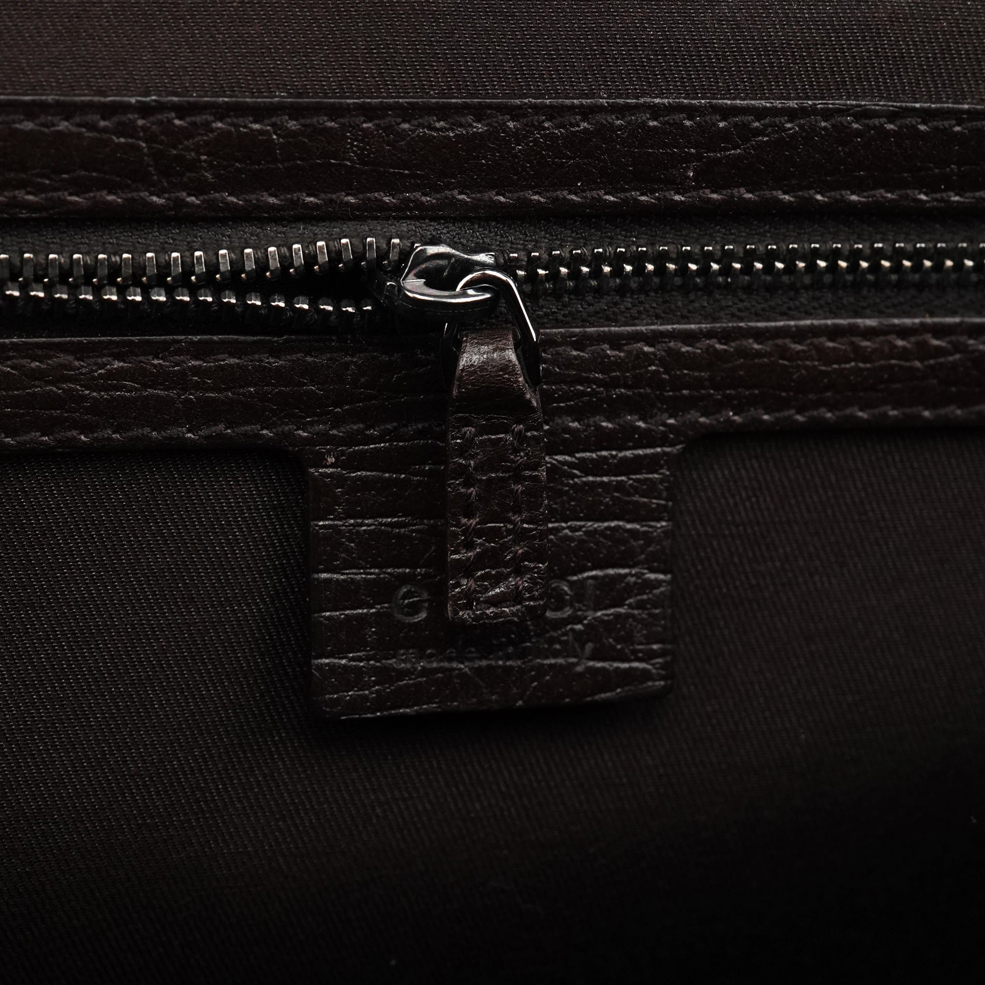 Beige Brown GG Bamboo Bullet Shoulder Bag