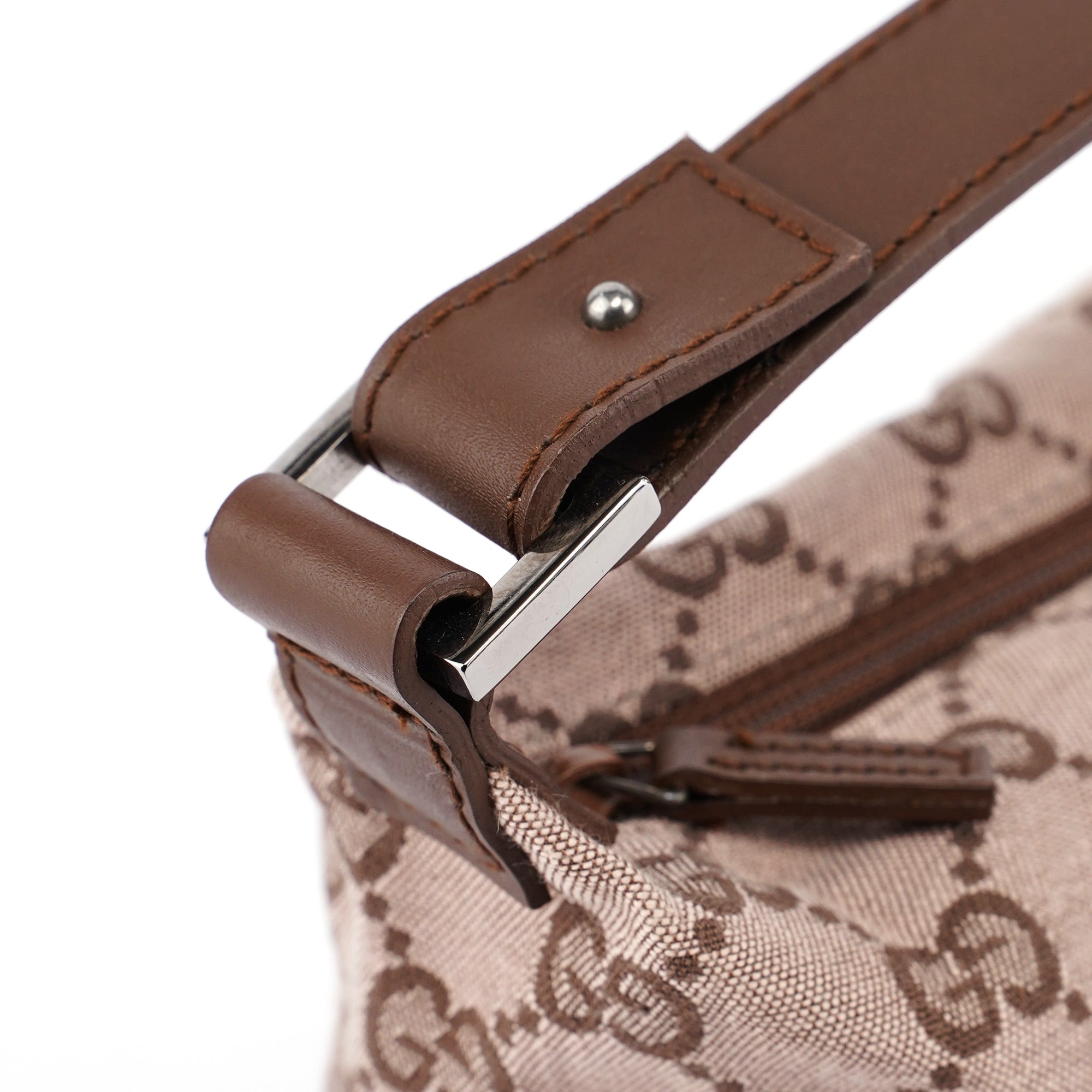 Beige Brown GG Handbag