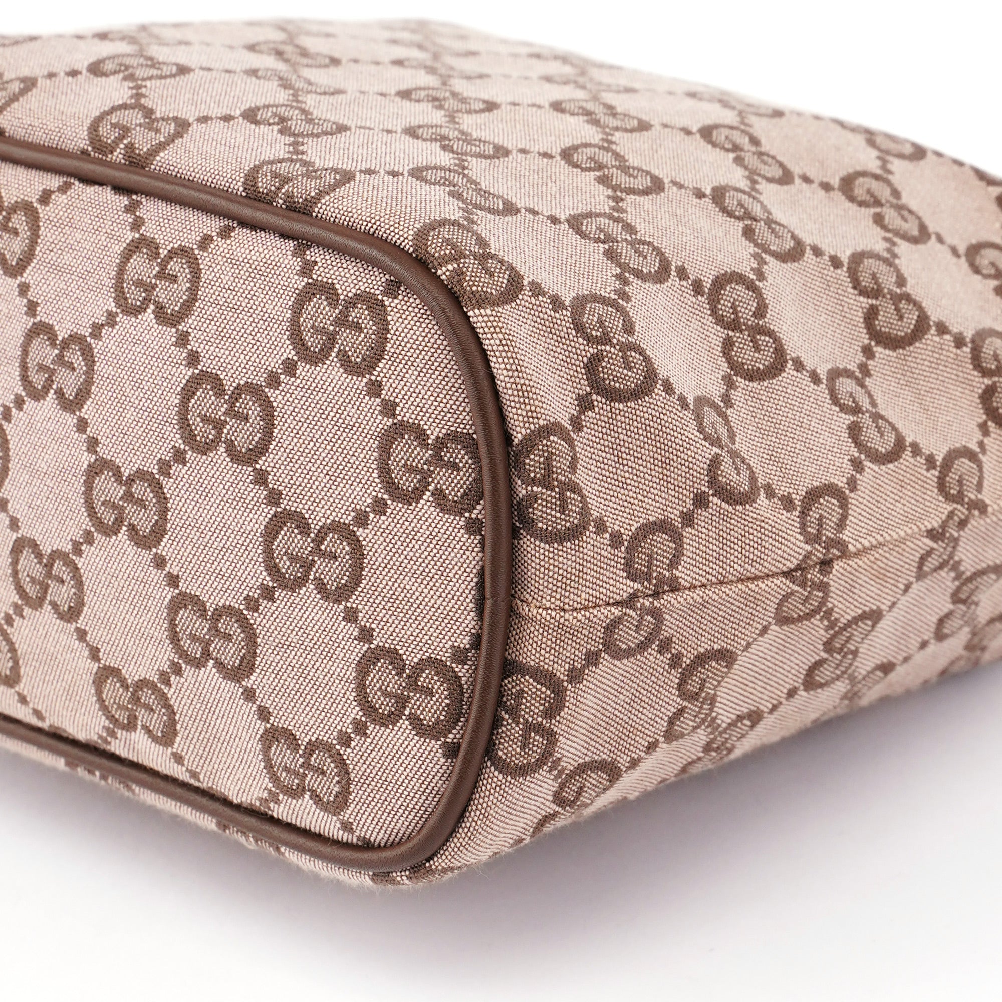 Beige Brown GG Handbag