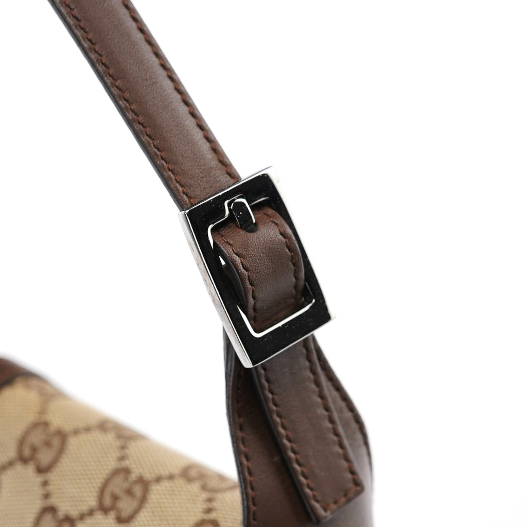 Beige Brown GG Jackie Shoulder Bag