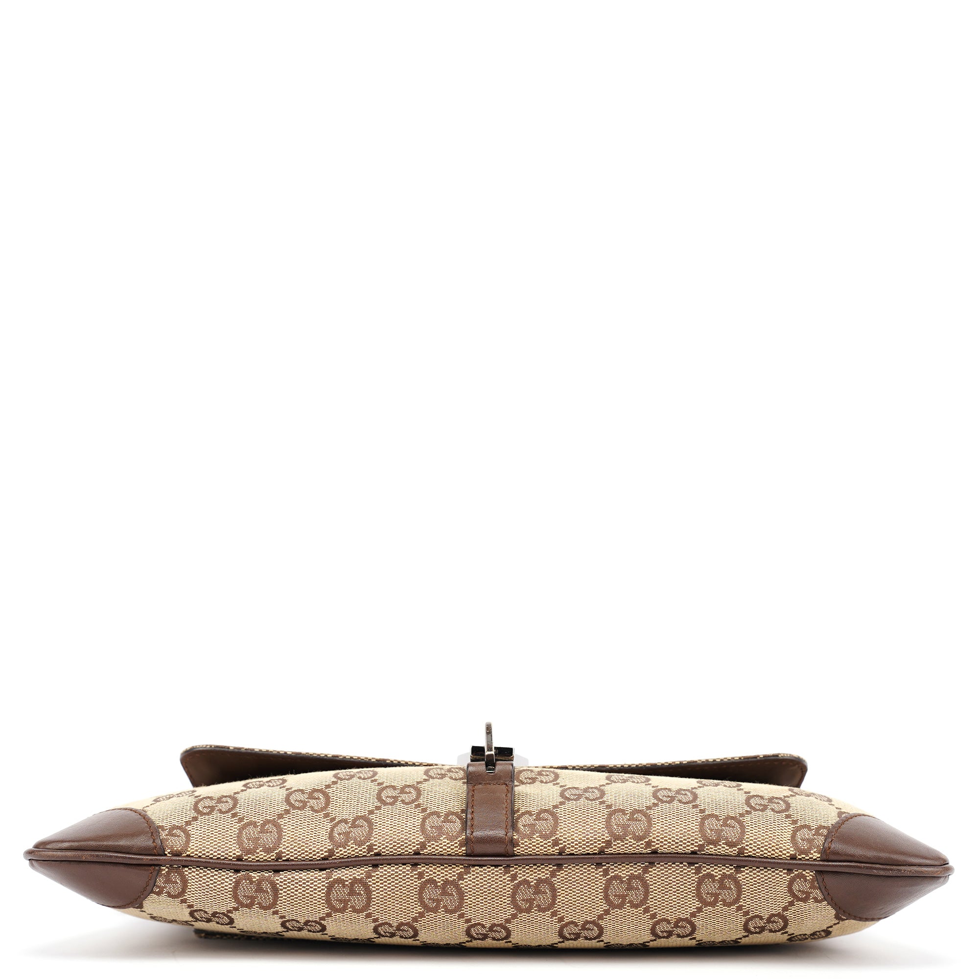 Beige Brown GG Jackie Shoulder Bag
