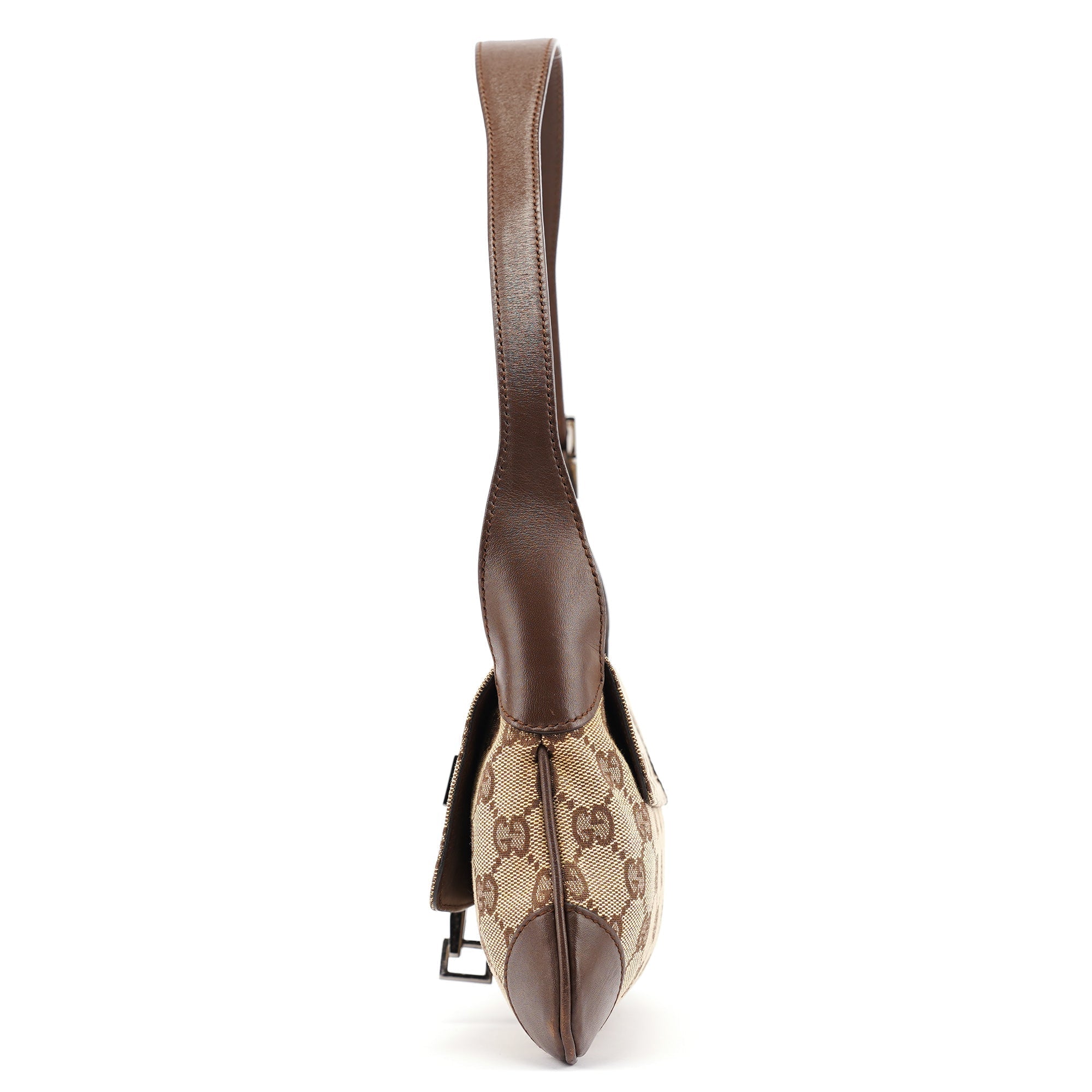 Beige Brown GG Jackie Shoulder Bag