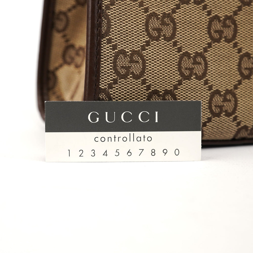Beige Brown GG Jackie Shoulder Bag