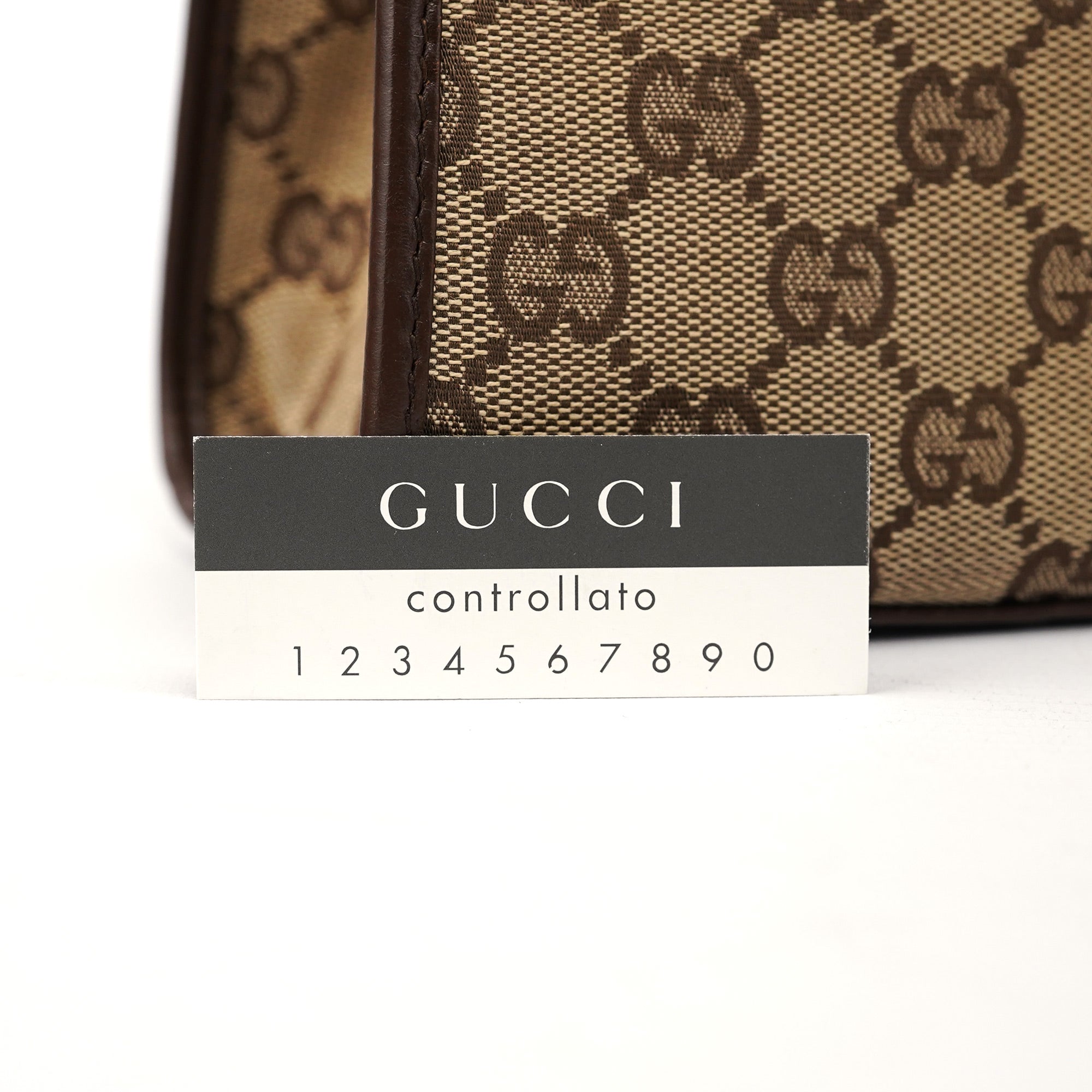 Beige Brown GG Jackie Shoulder Bag
