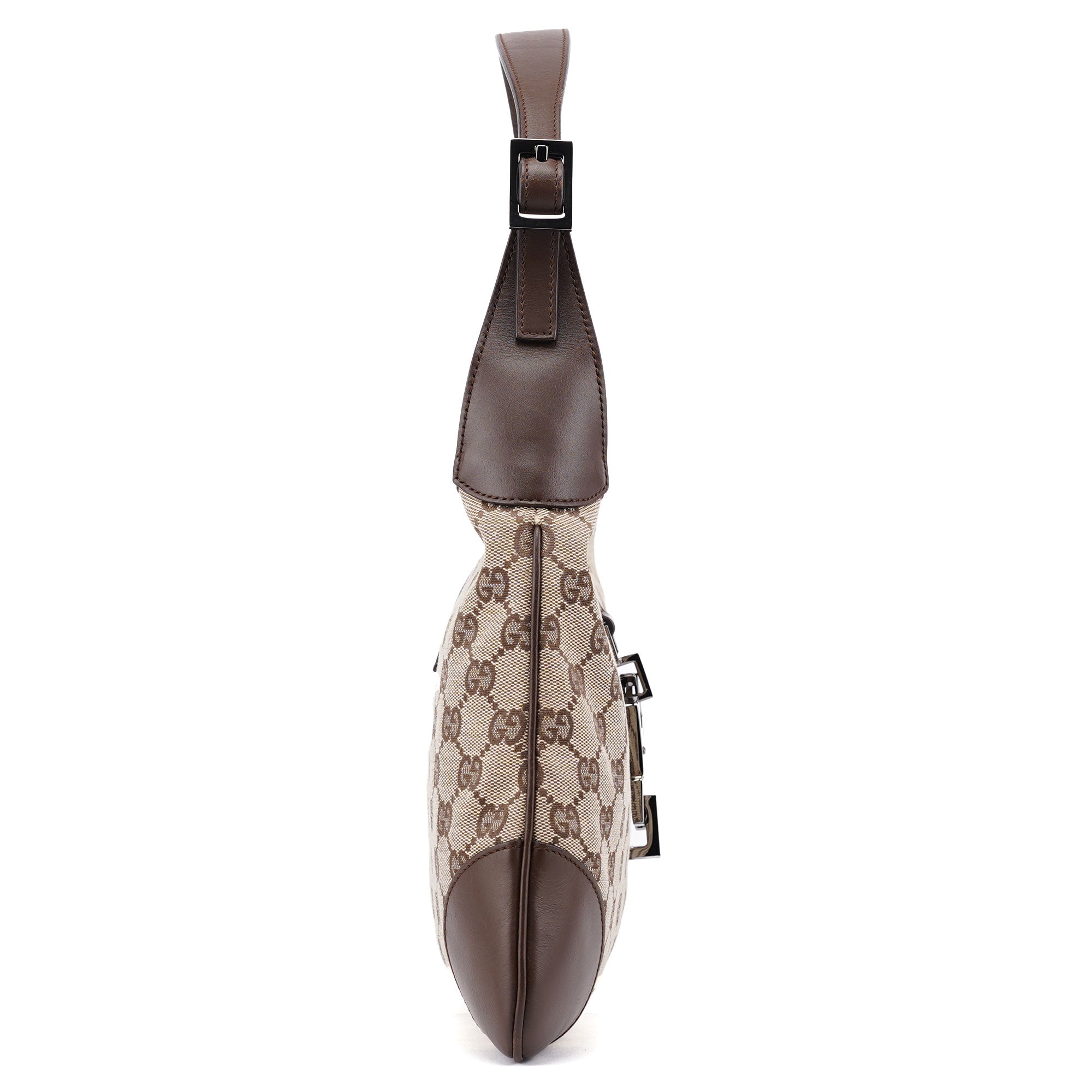 Beige Brown GG Jackie Shoulder Bag