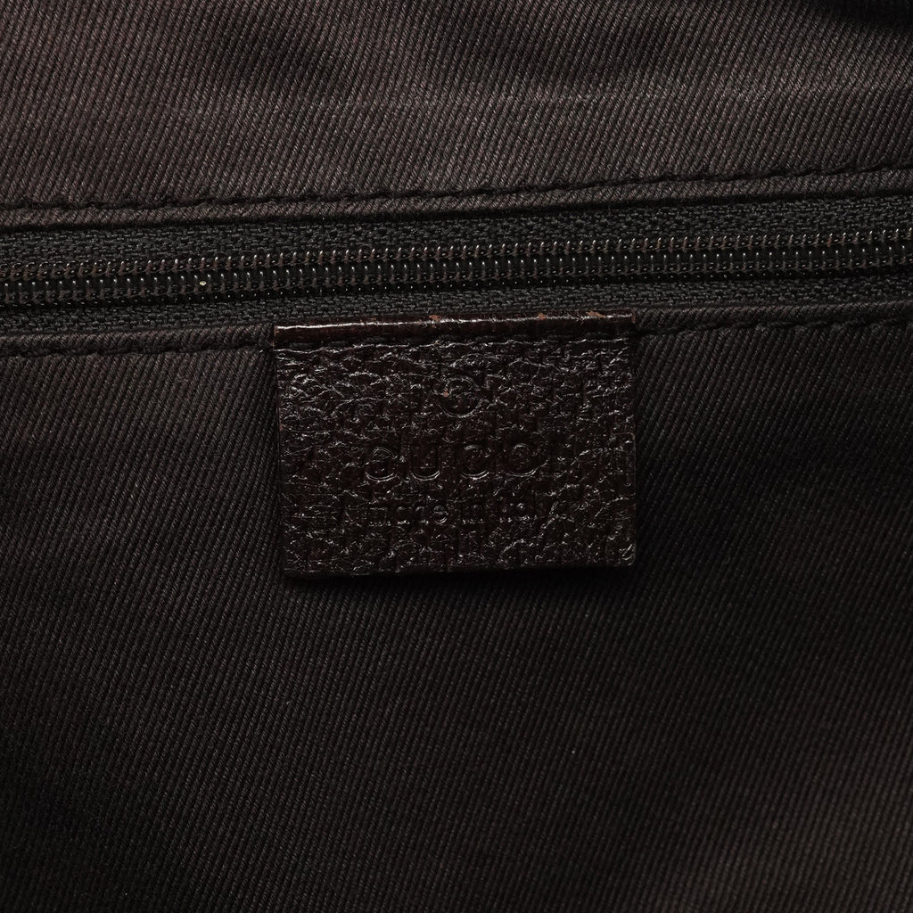 Beige Brown GG Leather Tote Bag