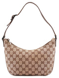 Beige Brown GG Shoulder Bag