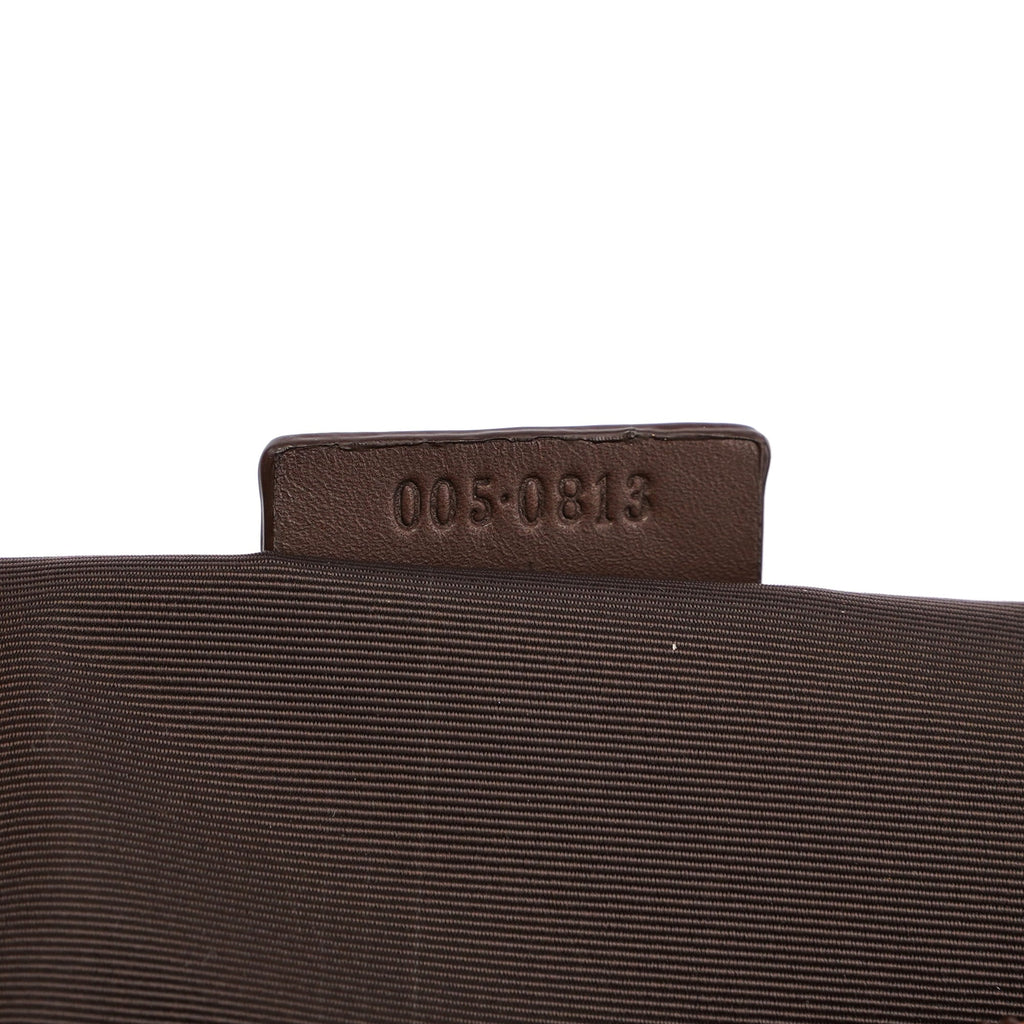 Beige Brown GG Shoulder Bag
