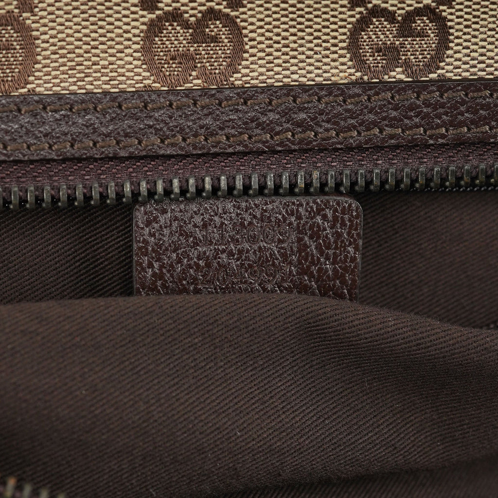 Beige Brown GG Tote Bag