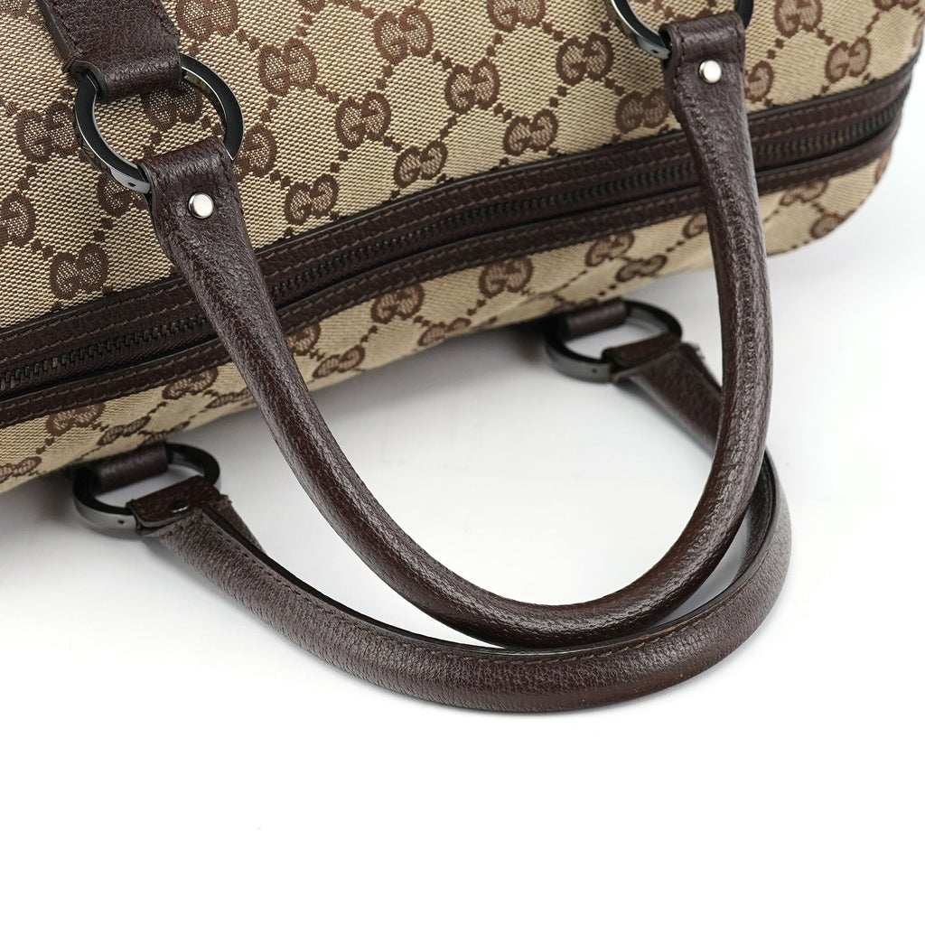 Beige Brown GG Tote Bag