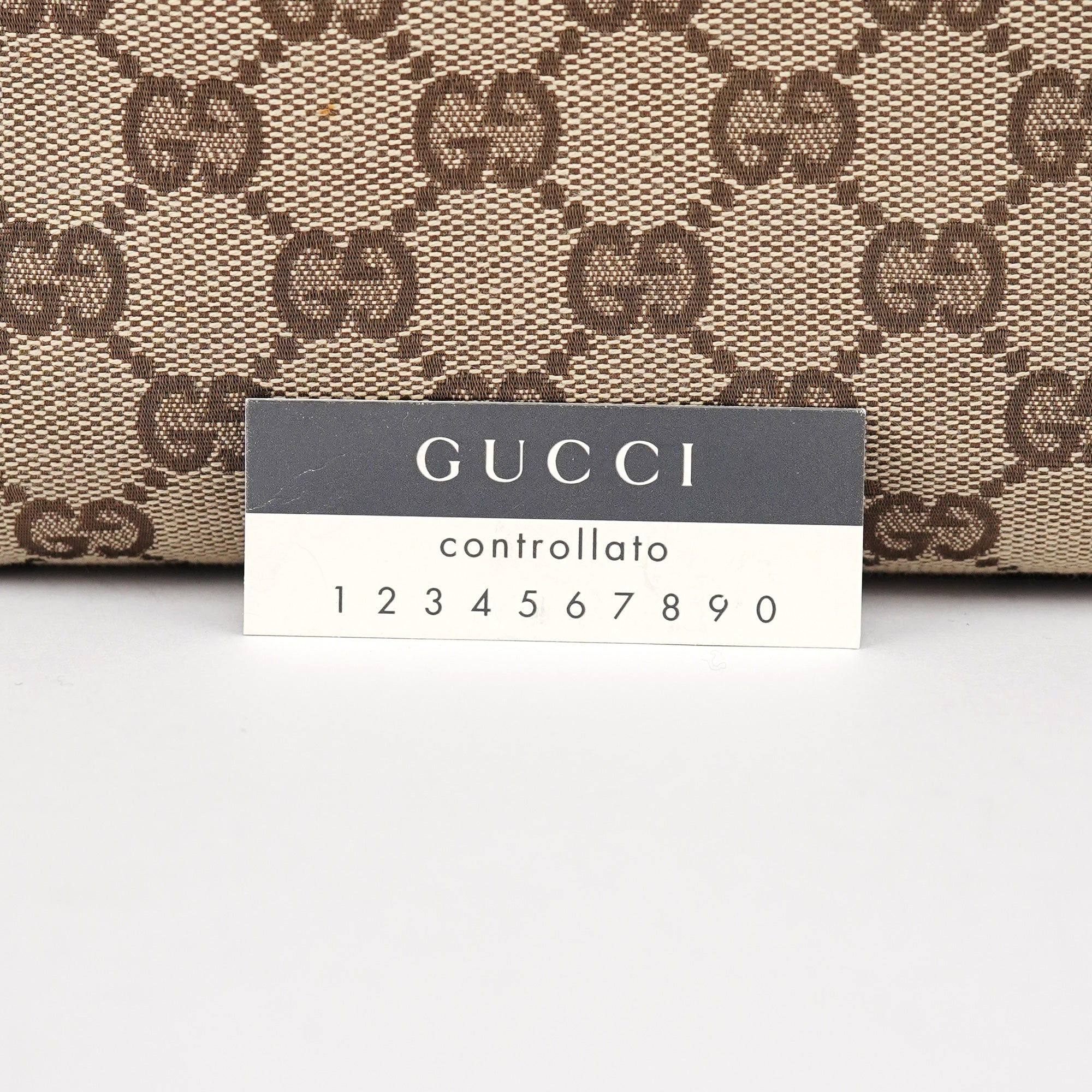 Beige Brown GG Tote Bag