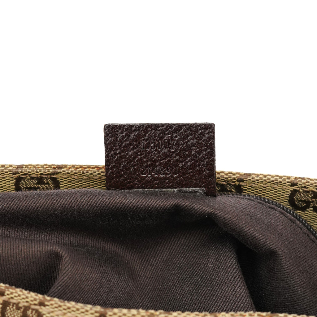 Beige Brown GG Tote Bag