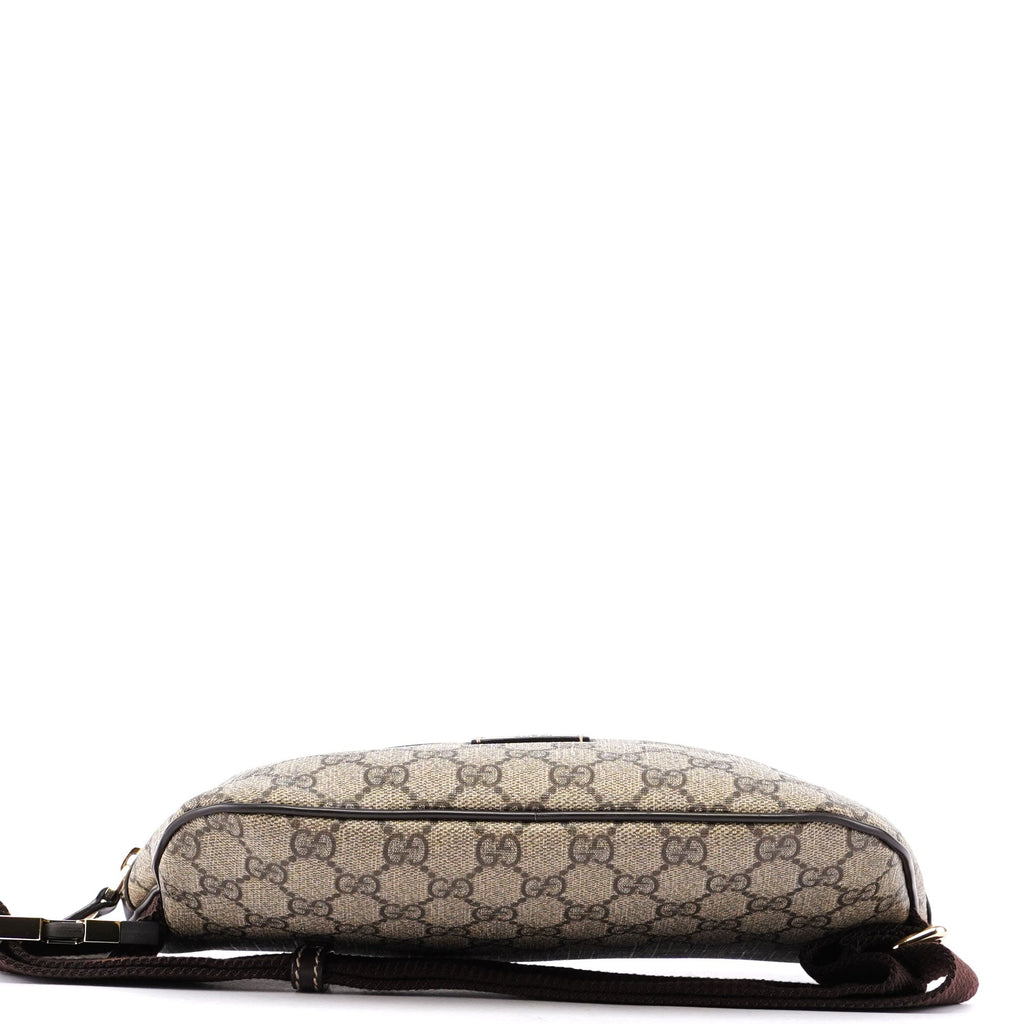 Beige Brown GG Waist Bag