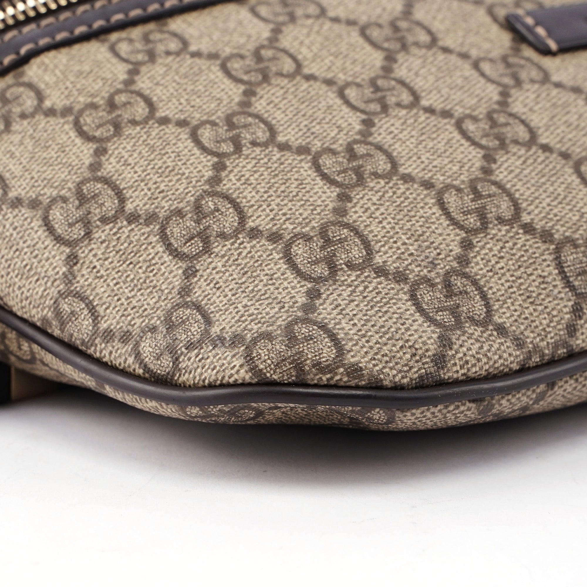 Beige Brown GG Waist Bag