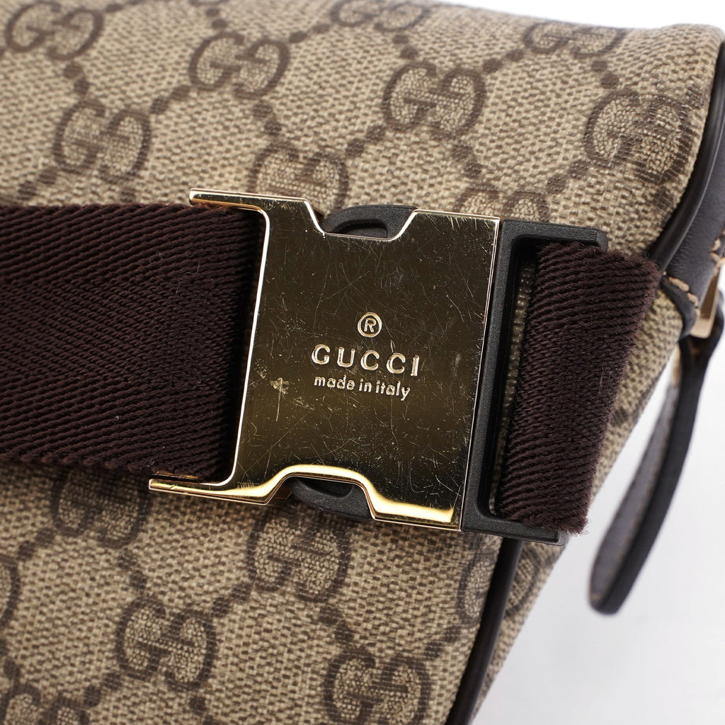 Beige Brown GG Waist Bag
