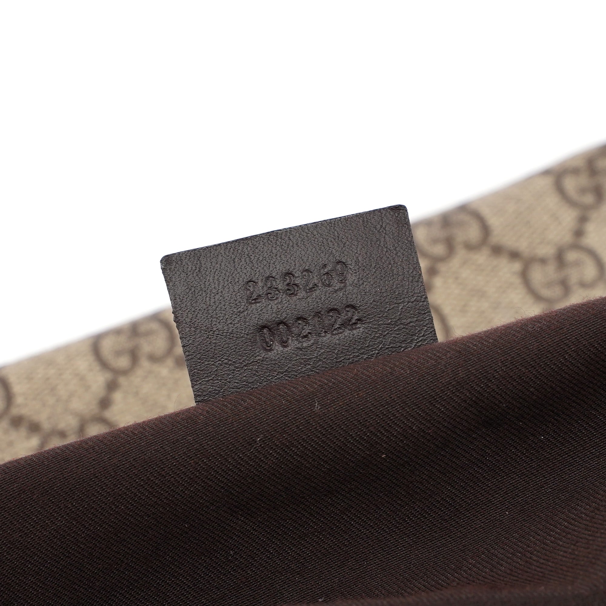 Beige Brown GG Waist Bag