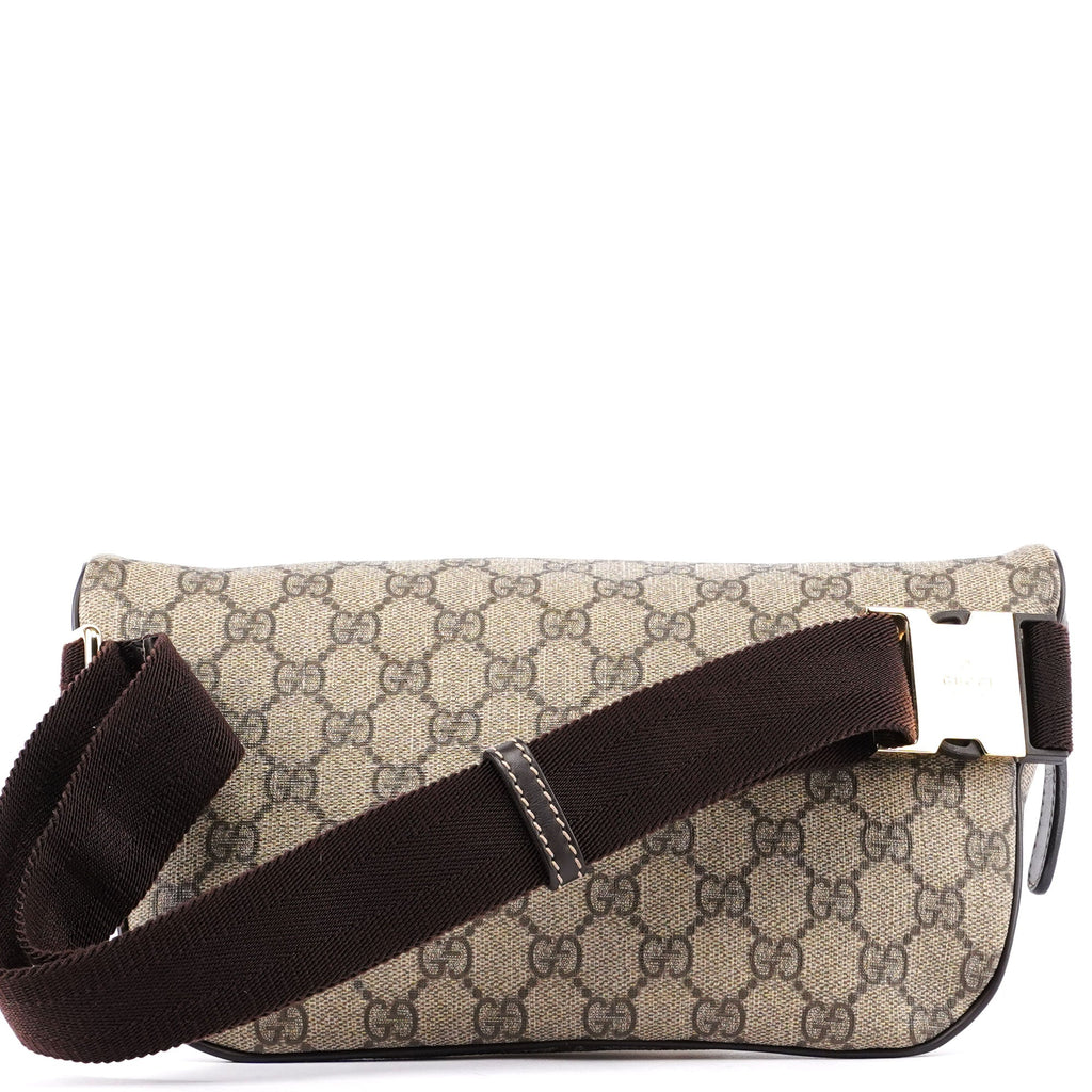 Beige Brown GG Waist Bag