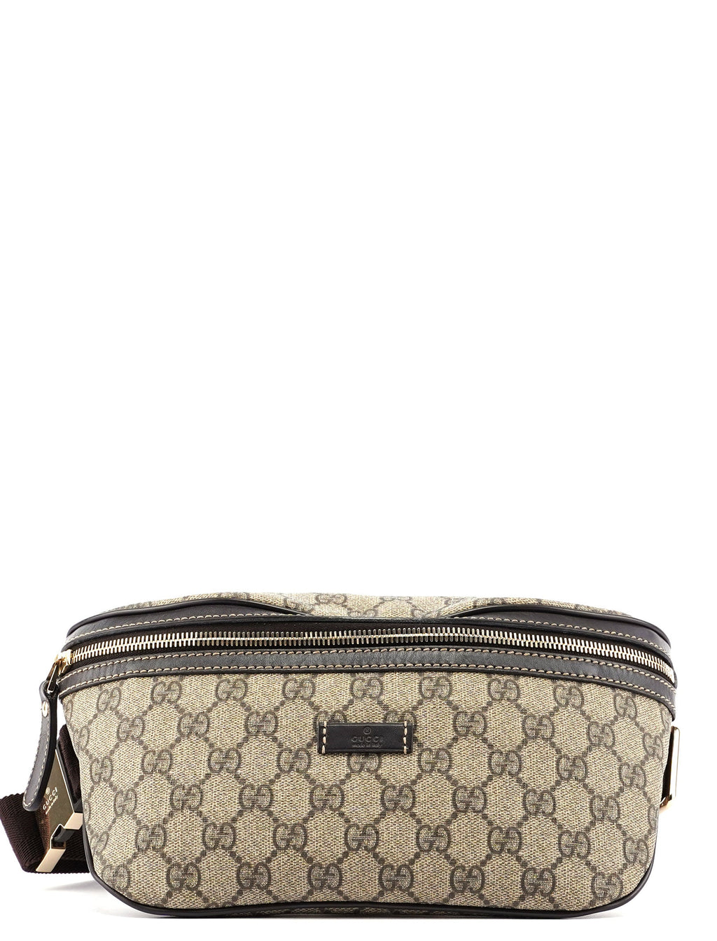 Beige Brown GG Waist Bag