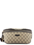 Beige Brown GG Waist Bag