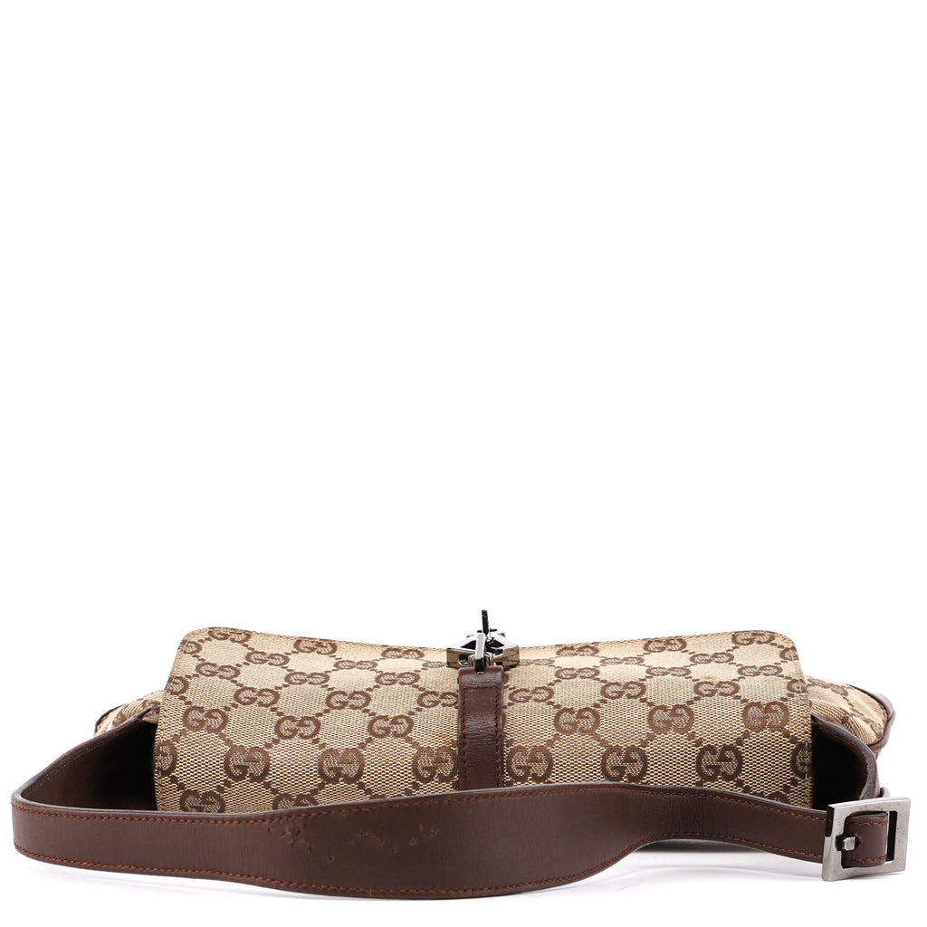 Beige Brown Jackie Shoulder Bag