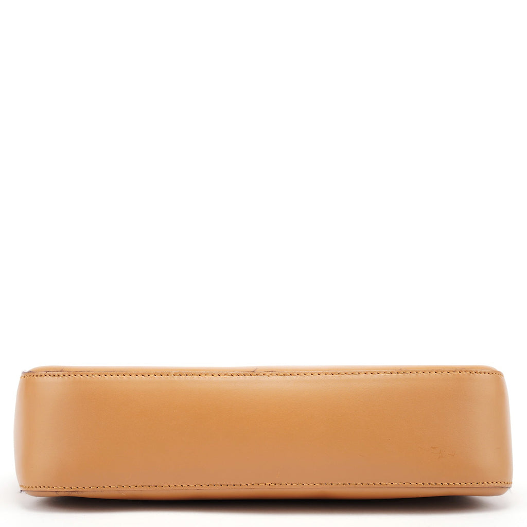 Beige Calfskin Tote Bag
