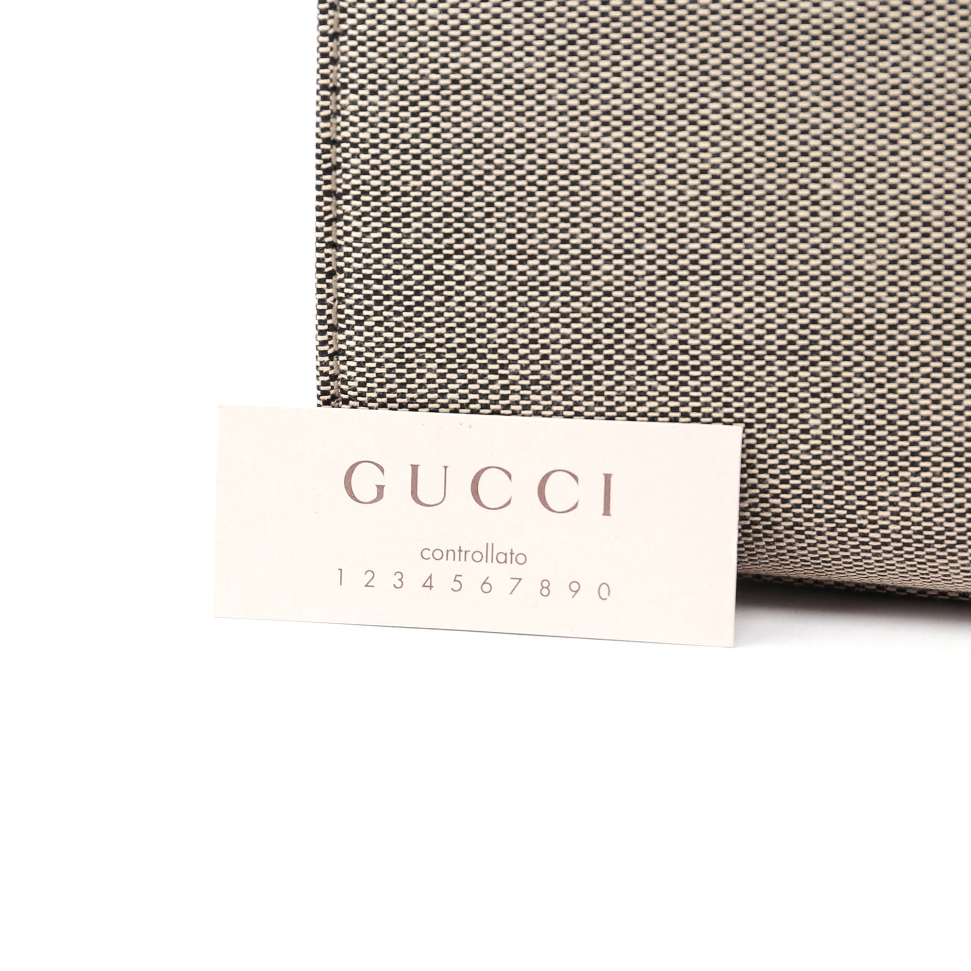 Beige Canvas Keylock Tote