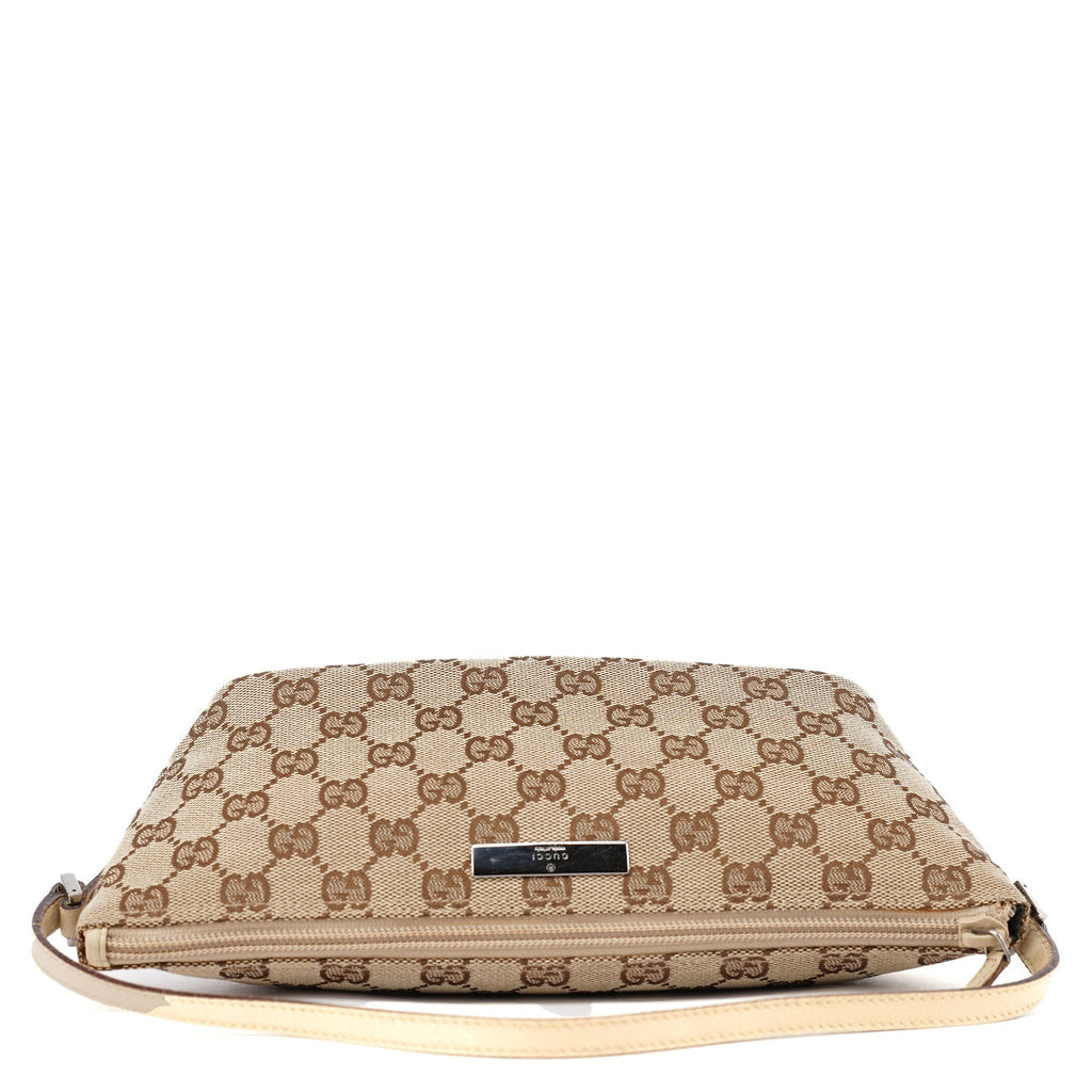 Beige GG Boat Pochette