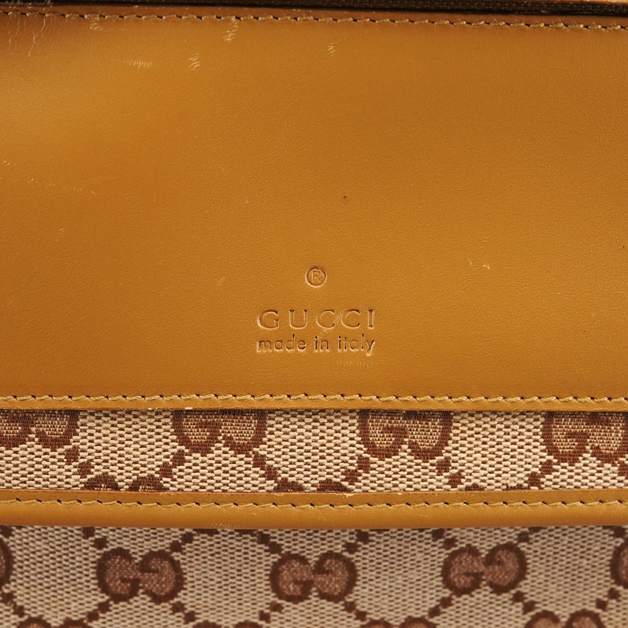 Beige GG Crossbody Bag