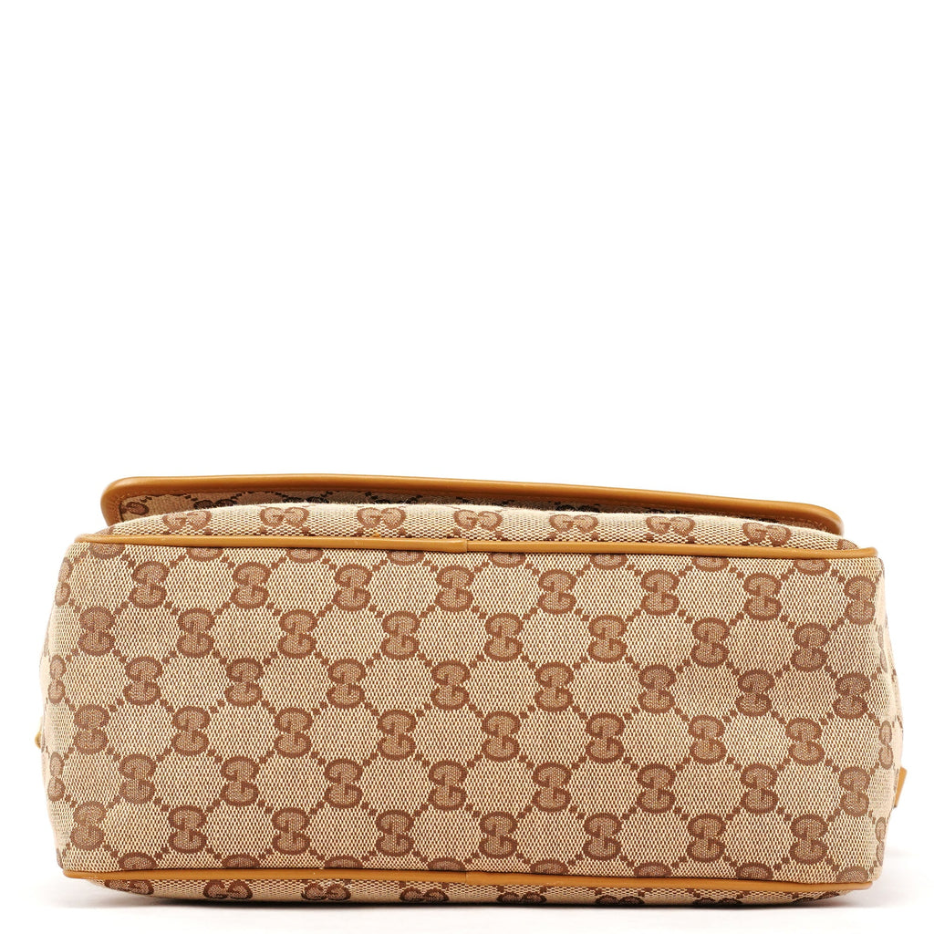 Beige GG Crossbody Bag